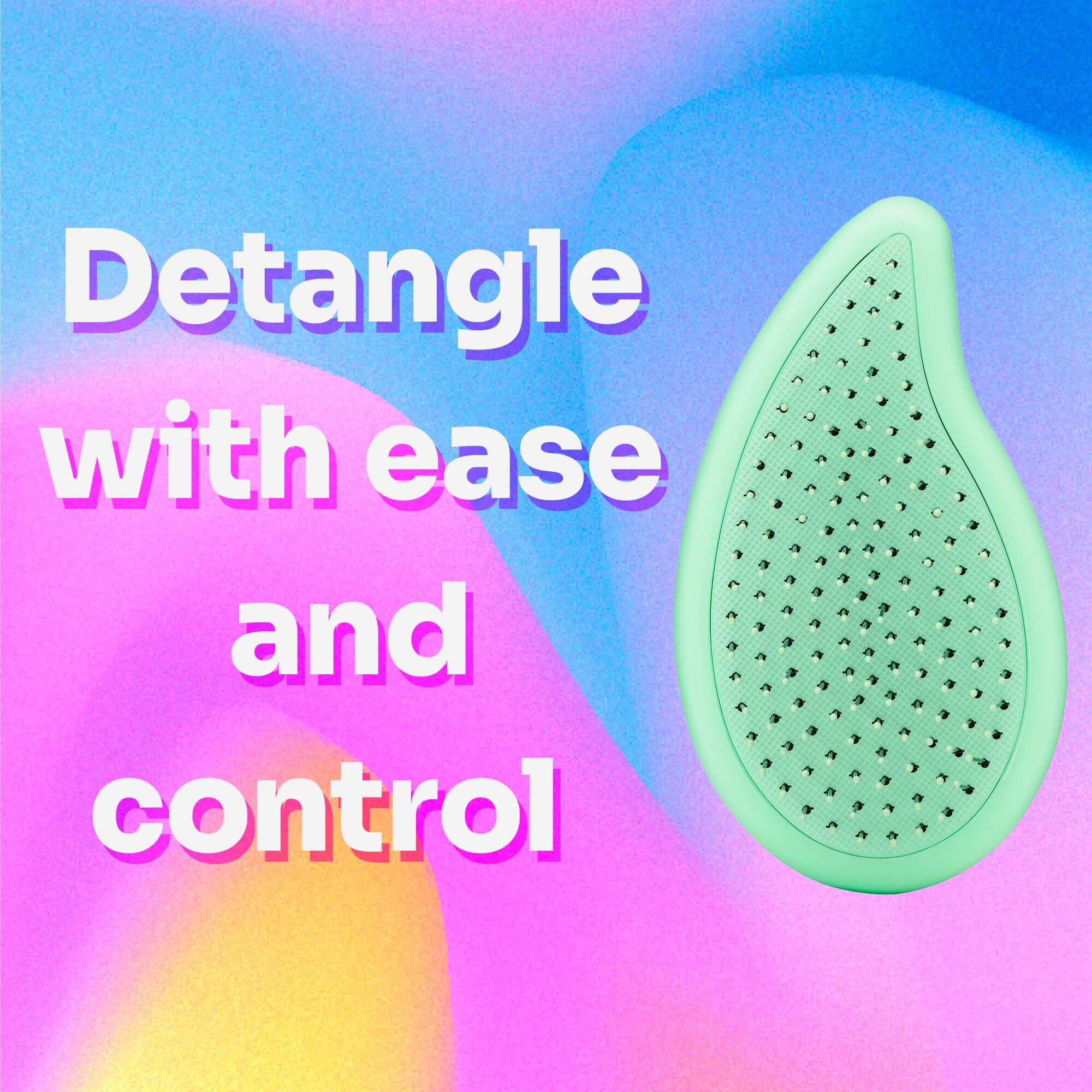 Go Green Palm Detangler - Green by Wet Brush for Unisex - 1 Pc Brush