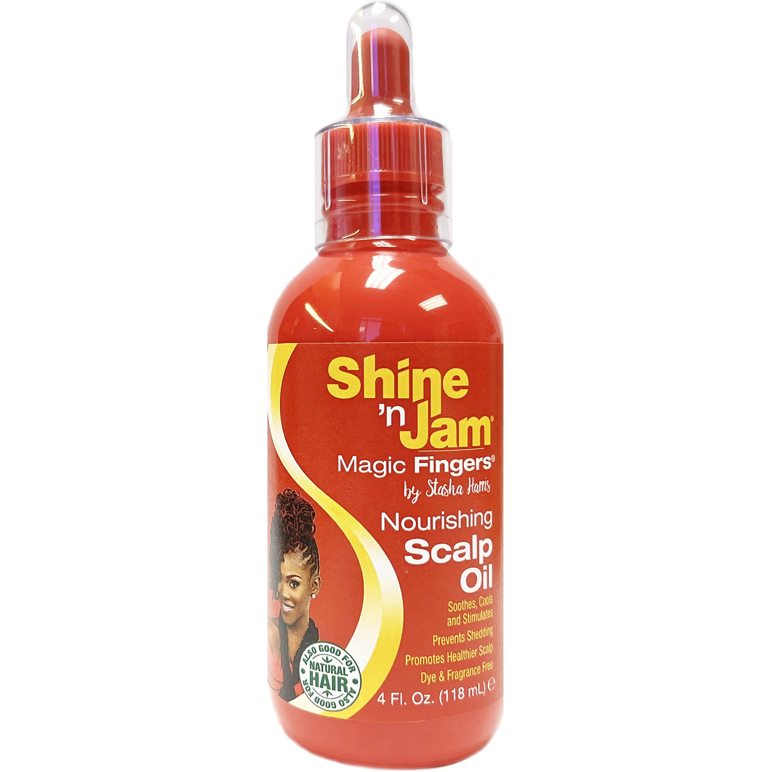 AmPro Shine N' Jam Nourishing Scalp Oil 4 Fl Oz (Pack of 1)