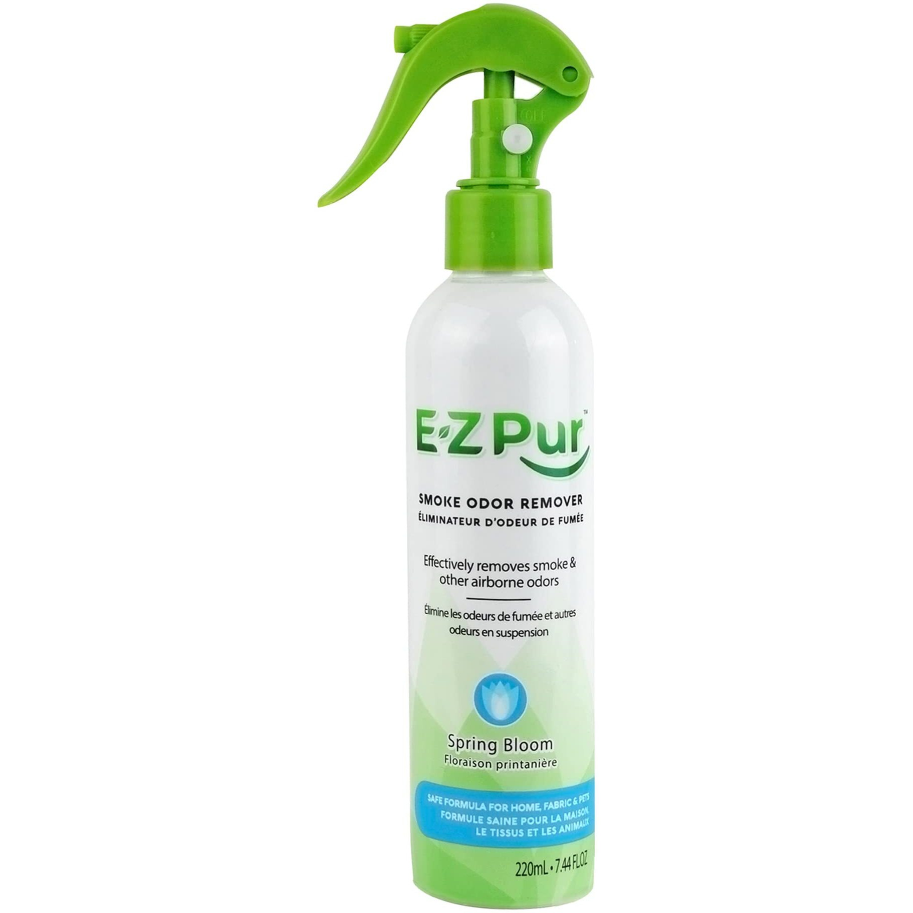 Smoke Odor Remover - Spring Bloom by E-Z Pur for Unisex - 7.44 oz Spray