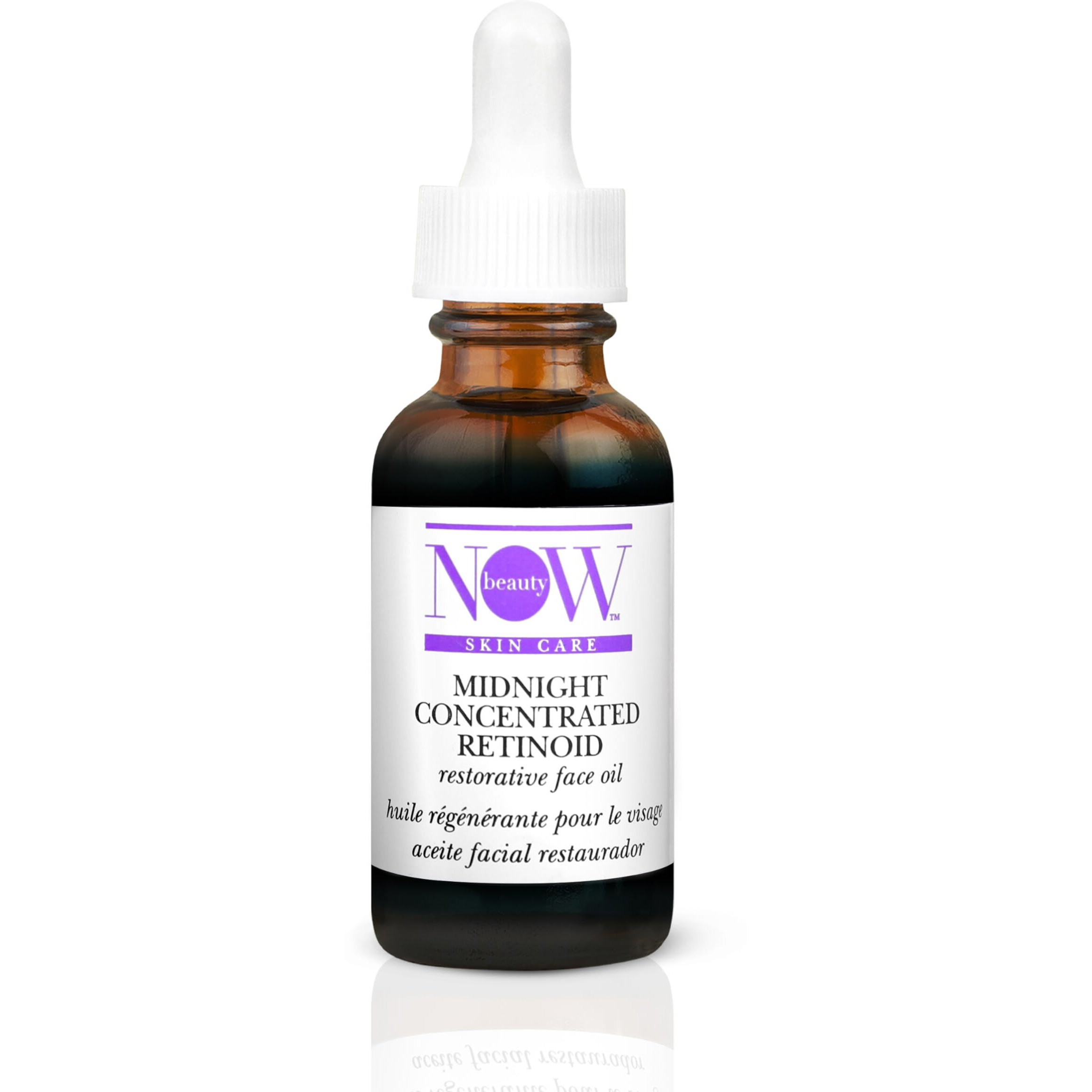 Midnight Concentrated Retinoid Restorative Face Oil by NOW Beauty for Unisex - 1 oz Oil