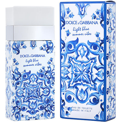 Light Blue Summer Vibes by Dolce and Gabbana for Women - 3.3 oz EDT Spray
