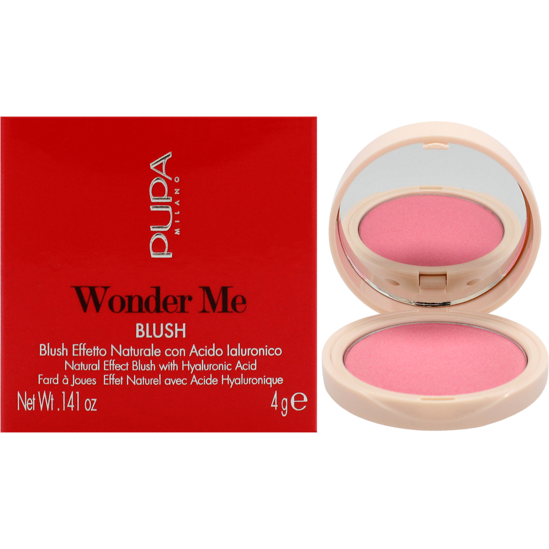 Wonder Me Blush - 006 First Kiss-Radiant by Pupa Milano for Women - 0.141 oz Blush
