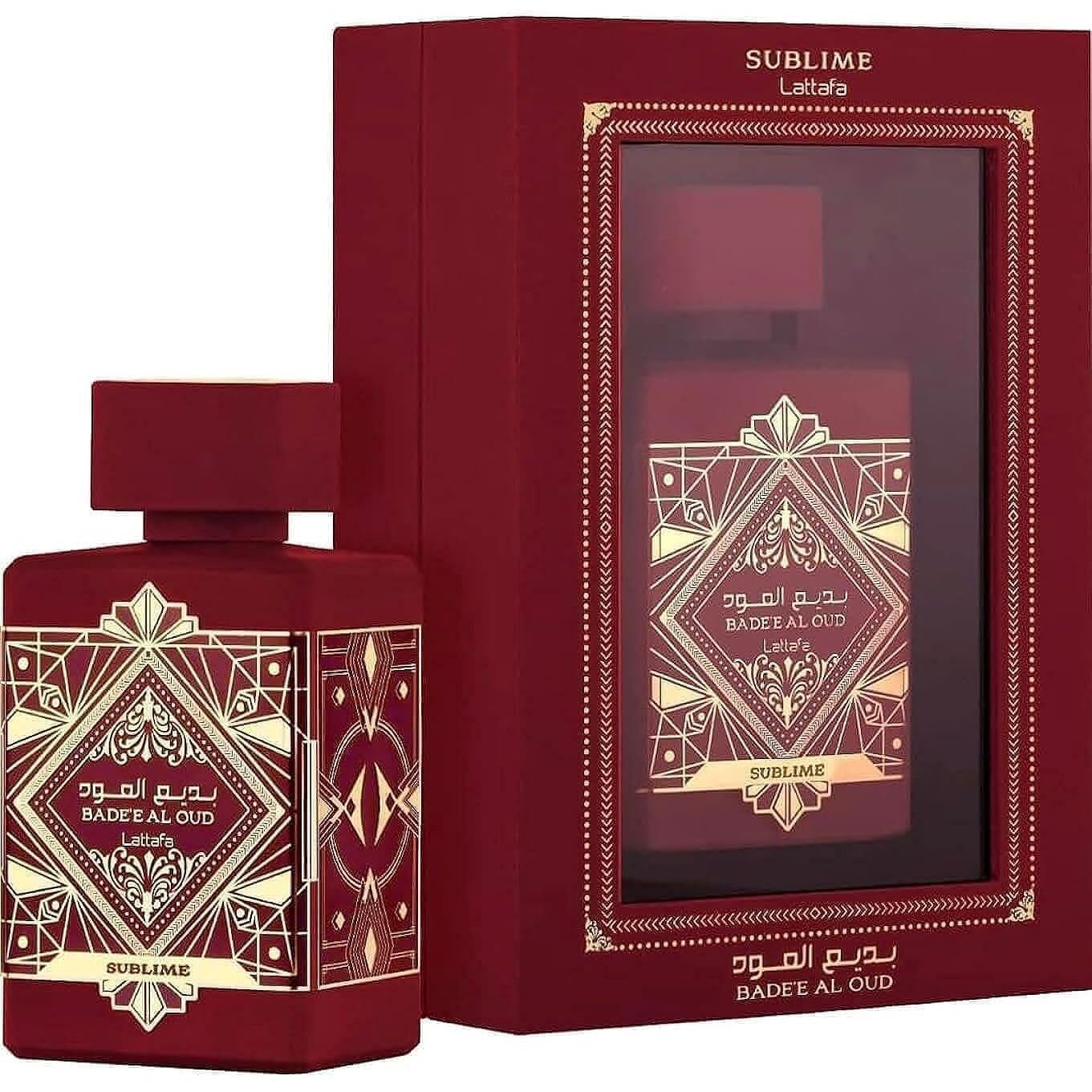 Badee Al Oud Sublime by Lattafa for Men - 3.4 oz EDP Spray