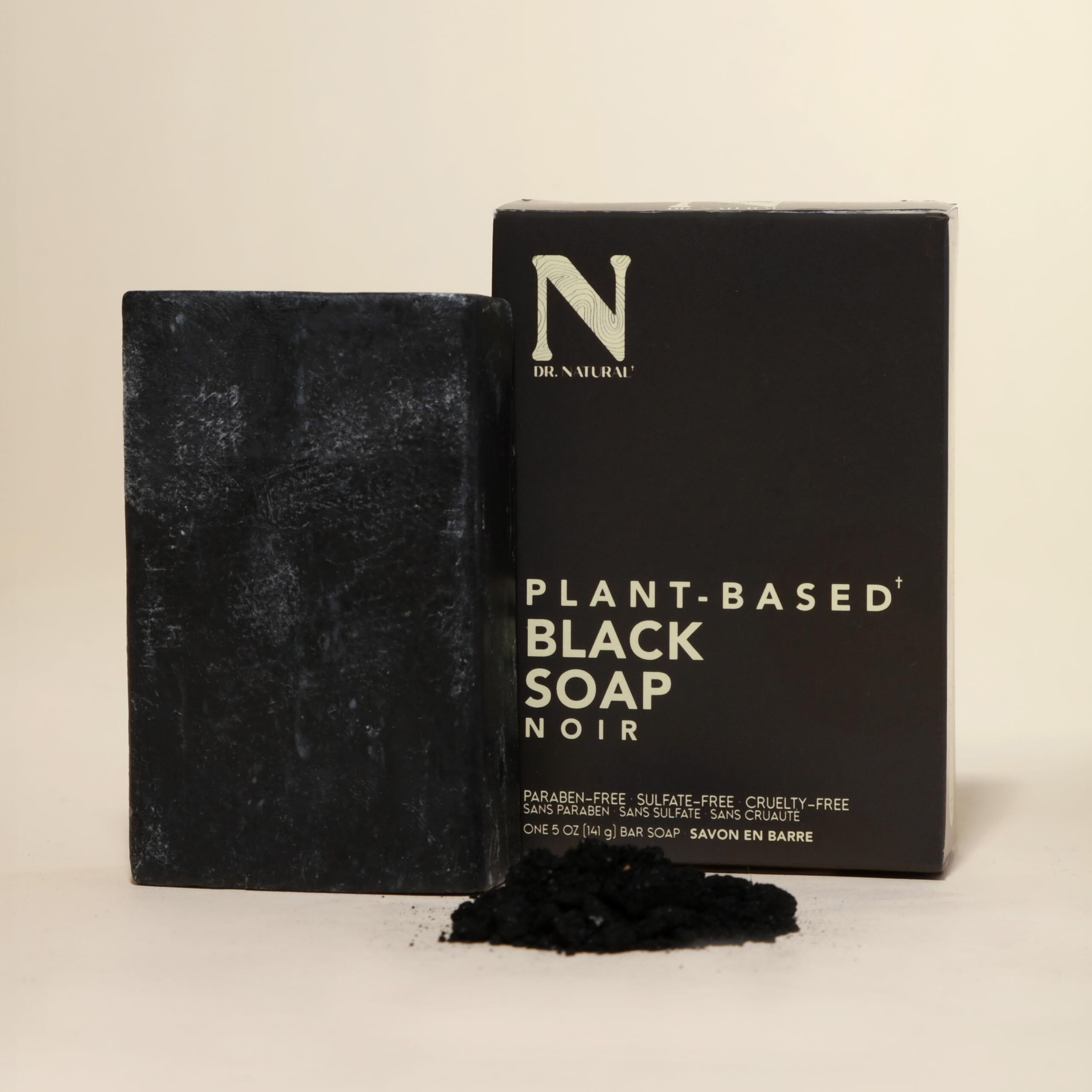 Bar Soap - Black by Dr. Natural for Unisex - 5 oz Soap