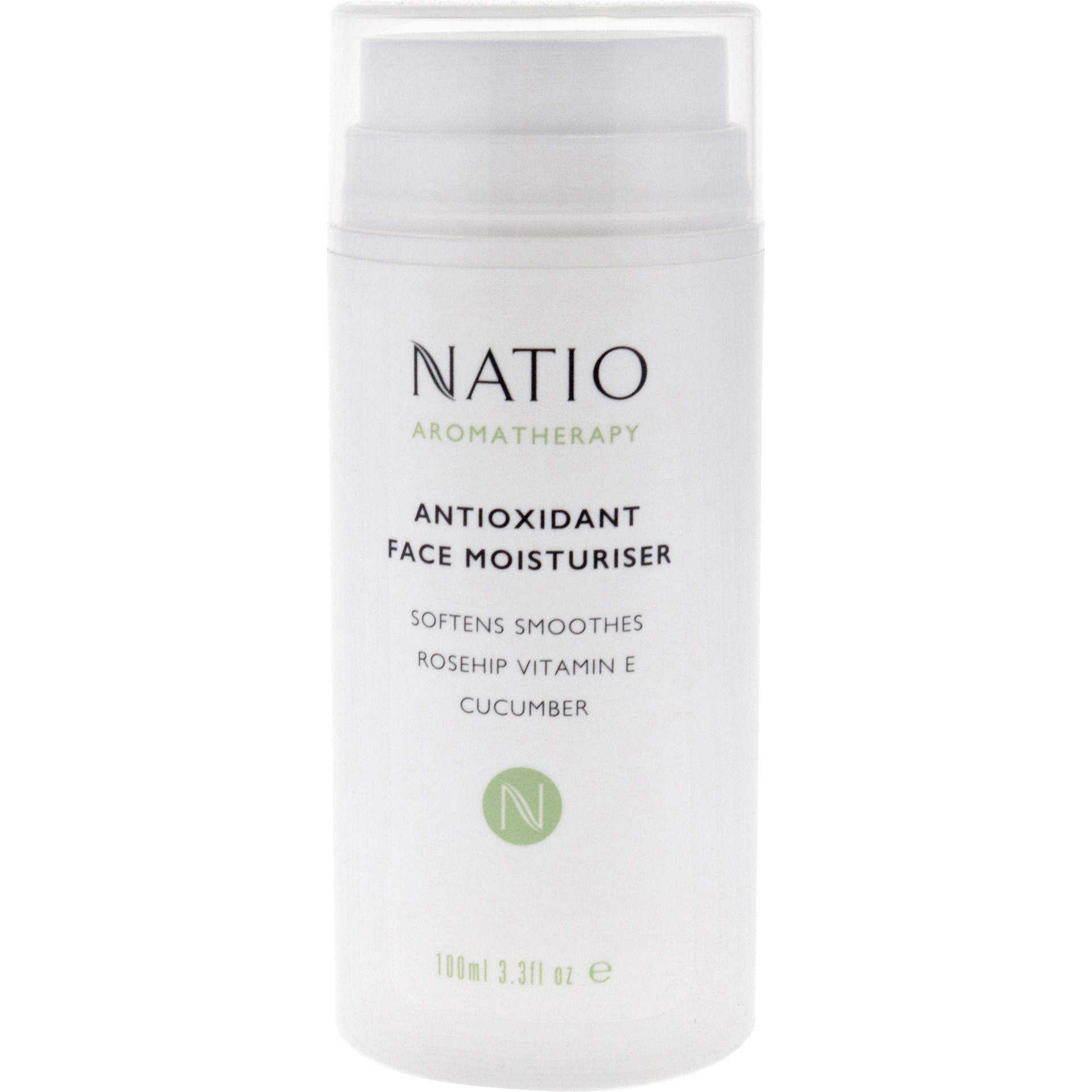 Antioxidant Face Moisturiser by Natio for Women - 3.3 oz Moisturizer