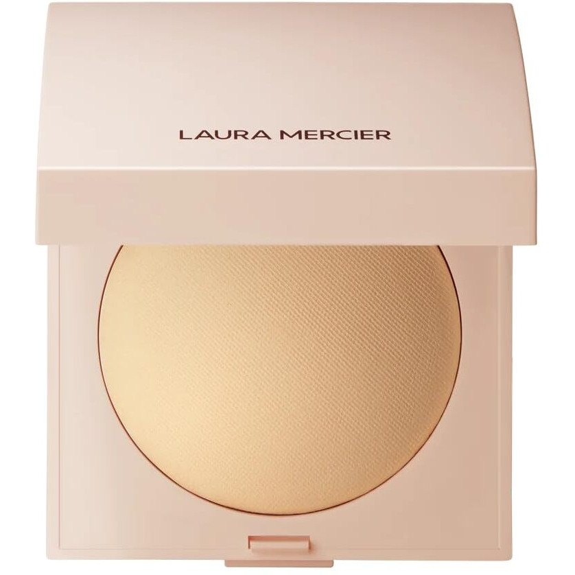 Real Flawless Luminous Perfecting Pressed Powder - Translucent Honey by Laura Mercier for Women - 0.23 oz Powder