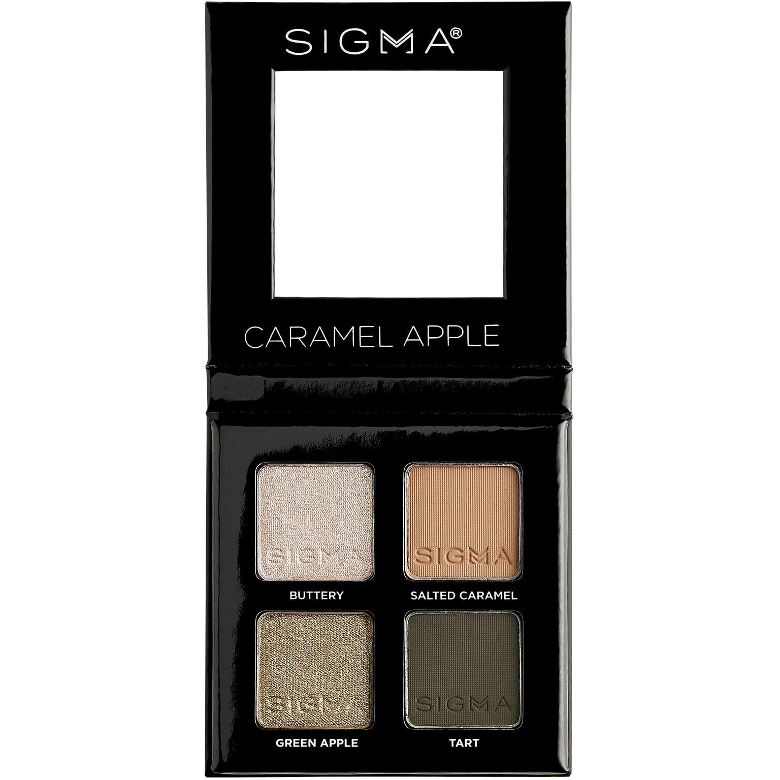 Eyeshadow Quad - Caramel Apple by SIGMA for Women - 0.14 oz Eye Shadow