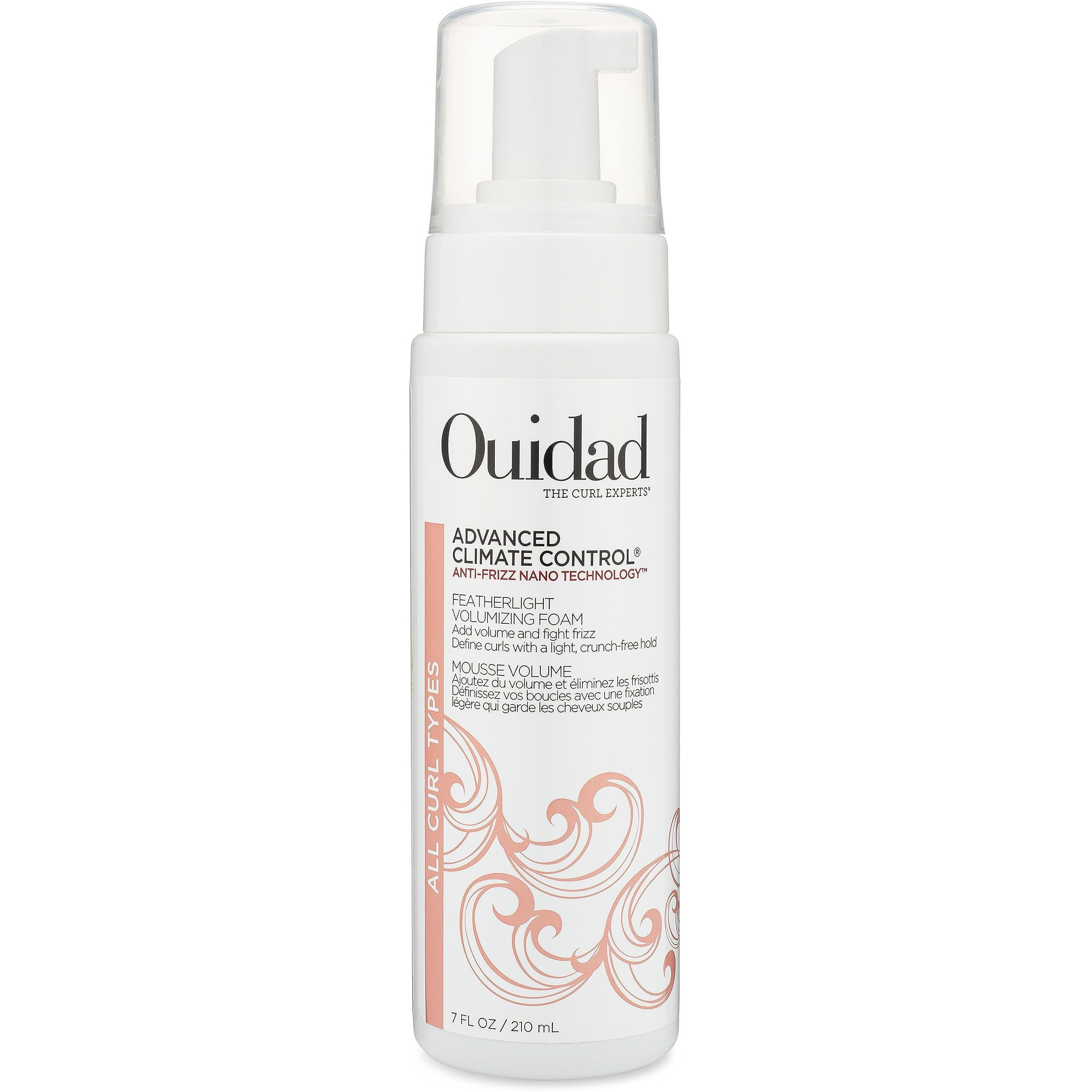 Advanced Climate Control Featherlight Volumizing Foam by Ouidad for Unisex - 7 oz Foam