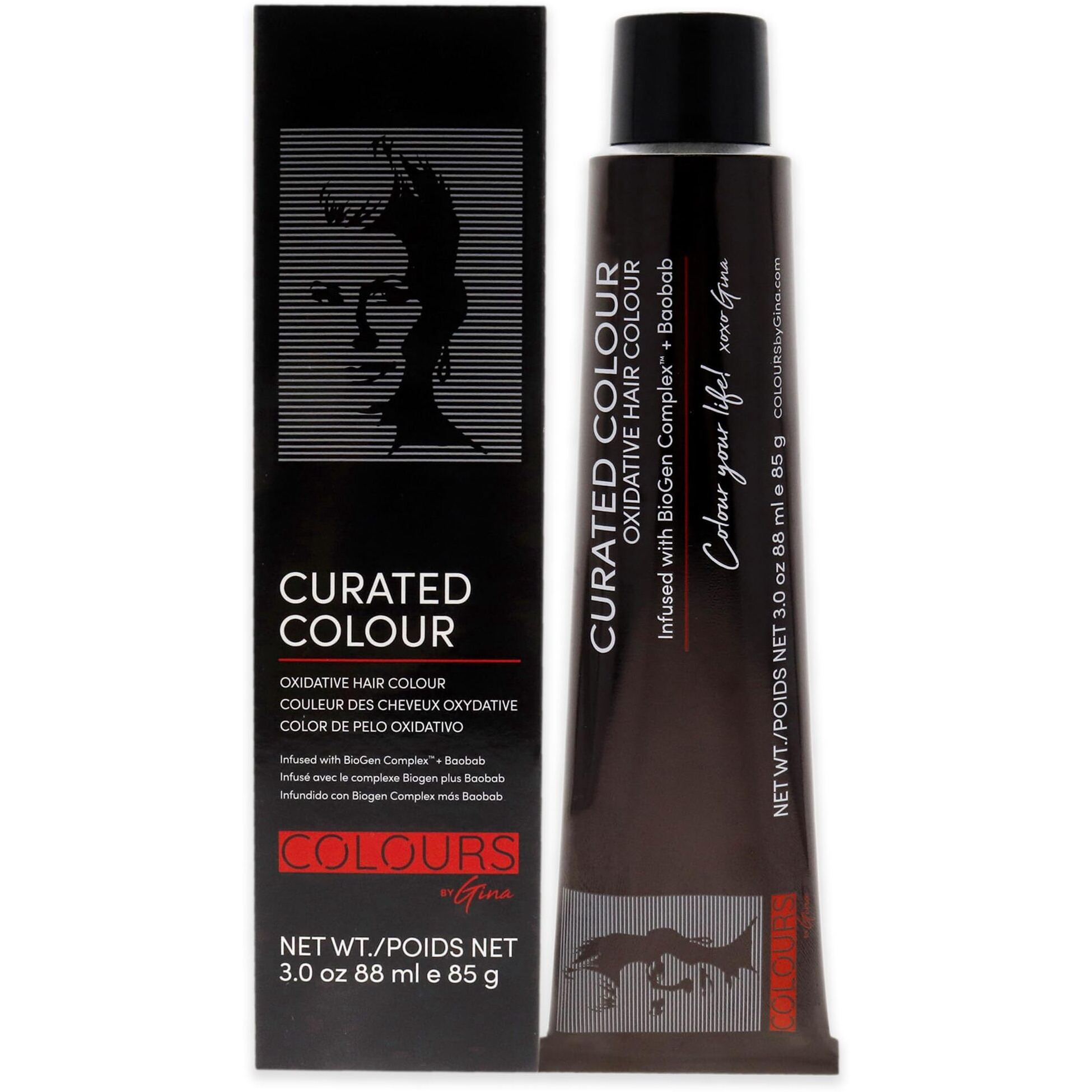 Curated Colour - 9.2-9V Very Light Violet Blonde by Colours By Gina for Unisex - 3 oz Hair Color