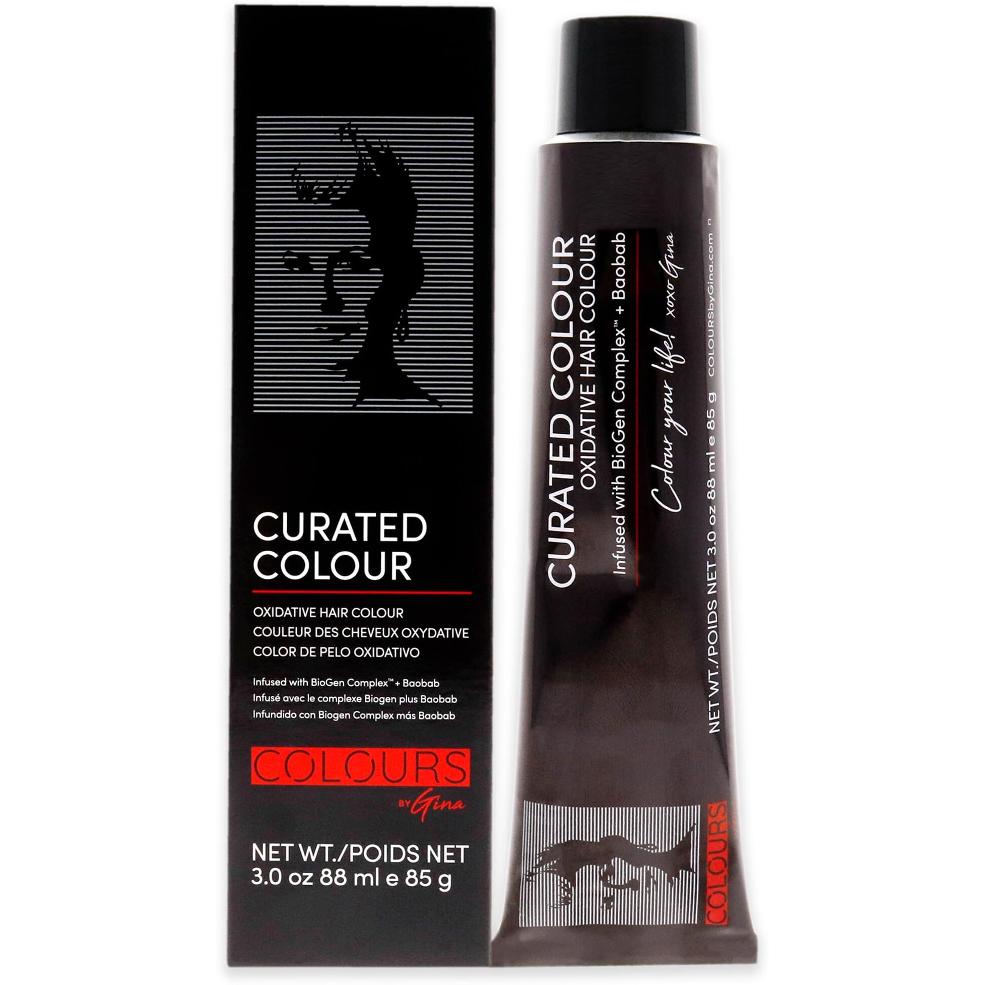 Curated Colour - 9.0-9N Very Light Natural Blonde by Colours By Gina for Unisex - 3 oz Hair Color
