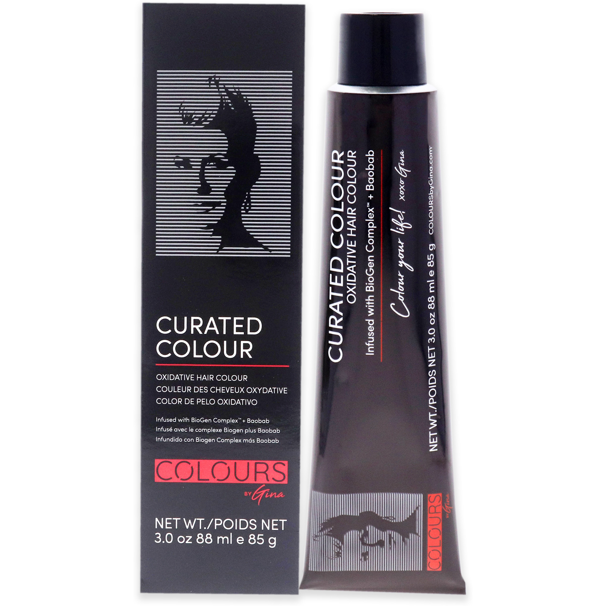 Curated Colour - 7.10-7B Cool Blonde by Colours By Gina for Unisex - 3 oz Hair Color