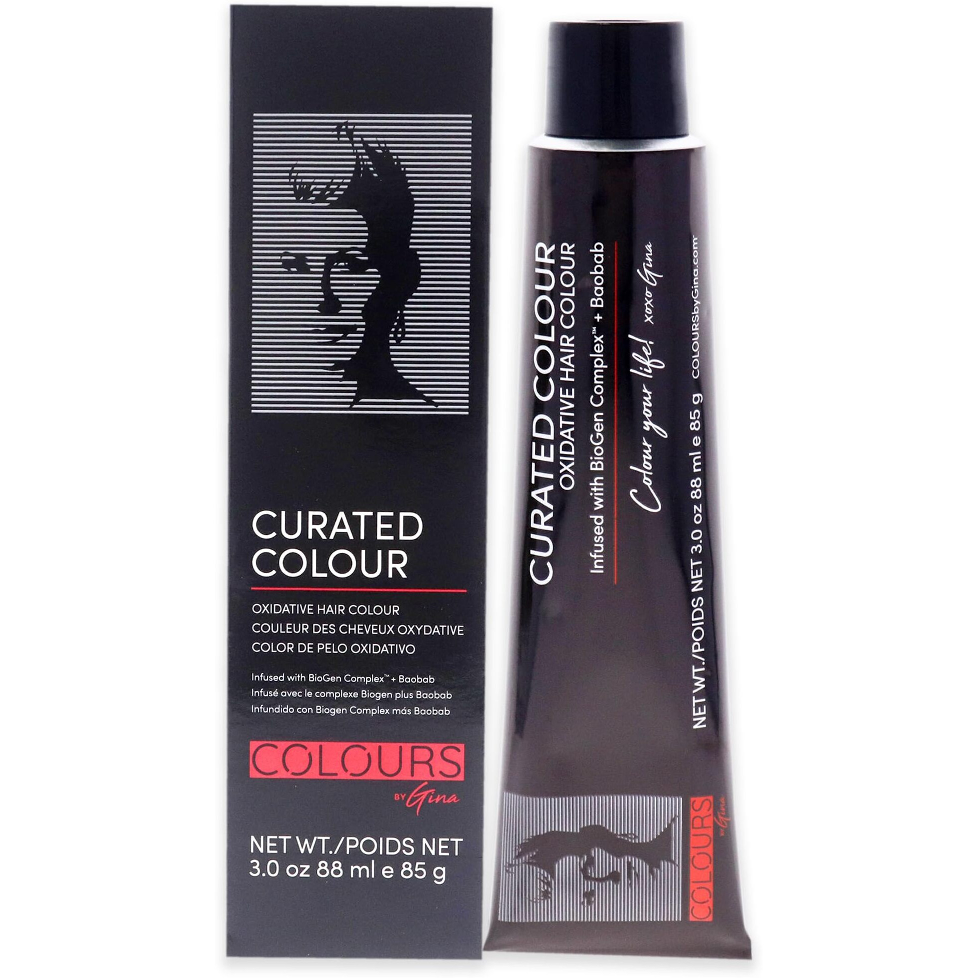 Curated Colour - 7.10-7B Cool Blonde by Colours By Gina for Unisex - 3 oz Hair Color