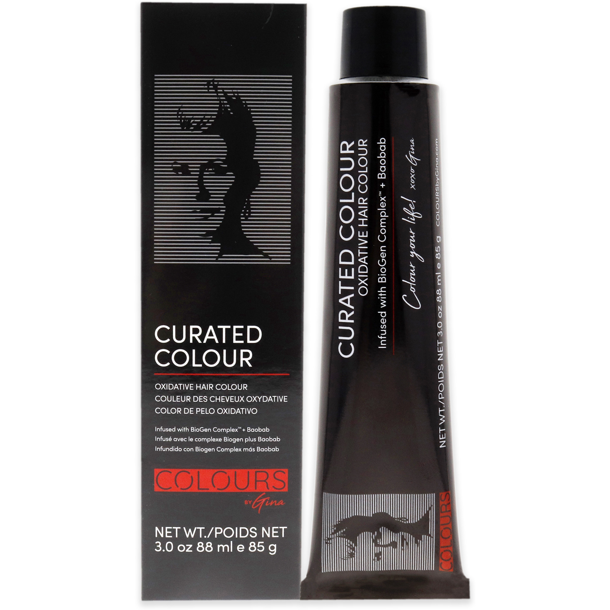 Curated Colour - 11.21-11VB High Lift Cool Violet Blonde by Colours By Gina for Unisex - 3 oz Hair Color