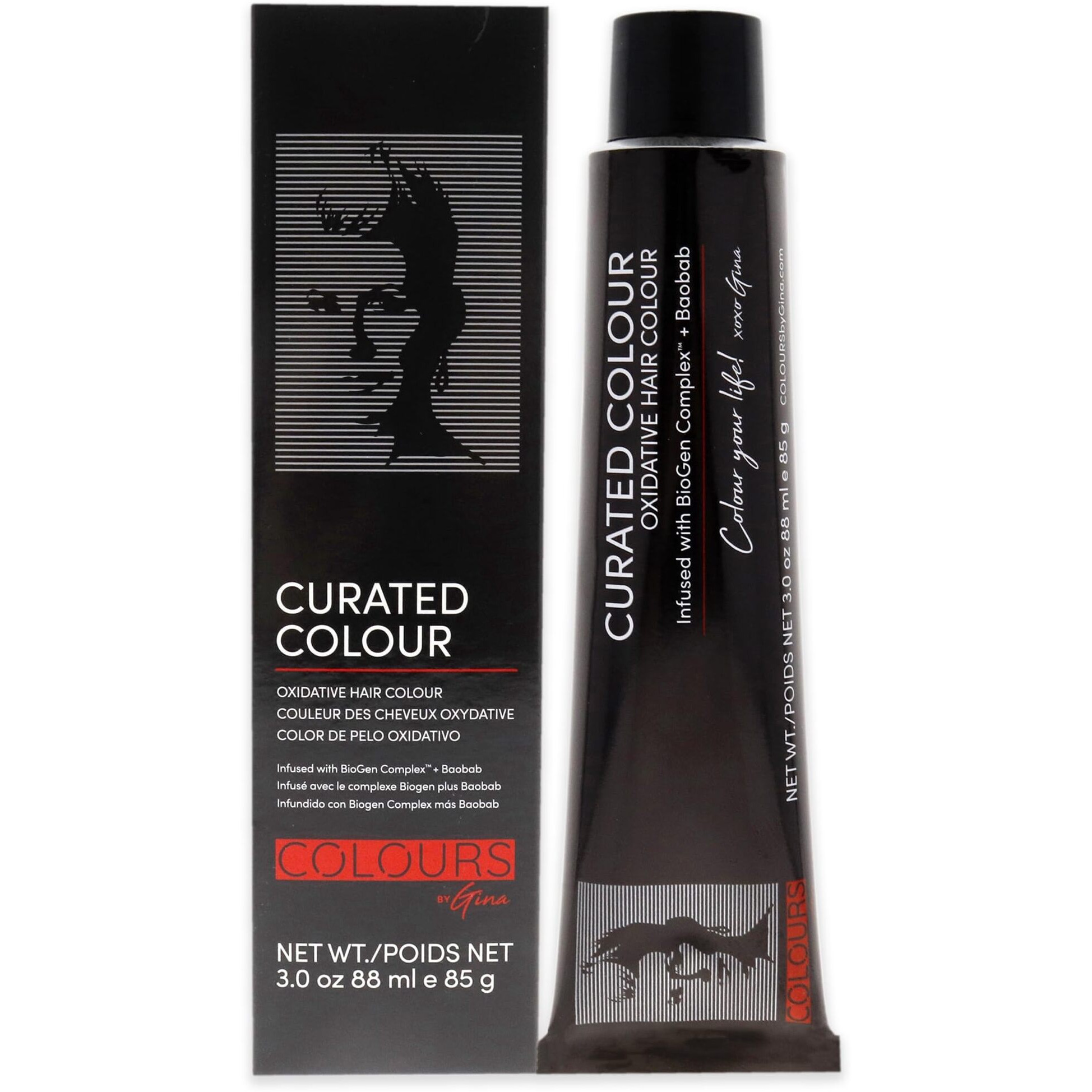 Curated Colour - 11.21-11VB High Lift Cool Violet Blonde by Colours By Gina for Unisex - 3 oz Hair Color