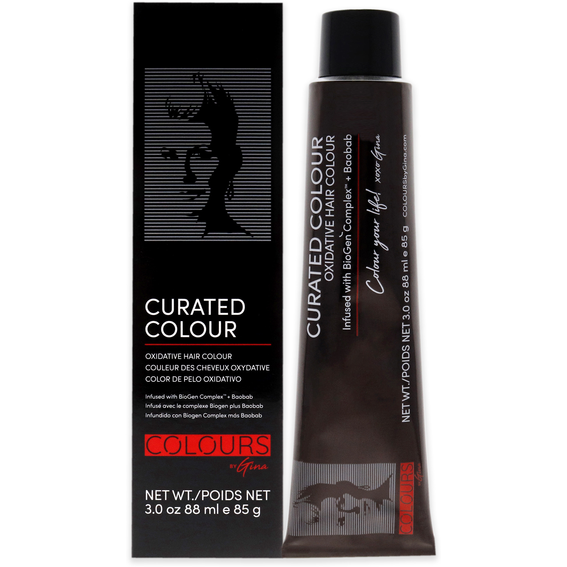 Curated Colour - 0.1 Cool blue Toner by Colours By Gina for Unisex - 3 oz Hair Color