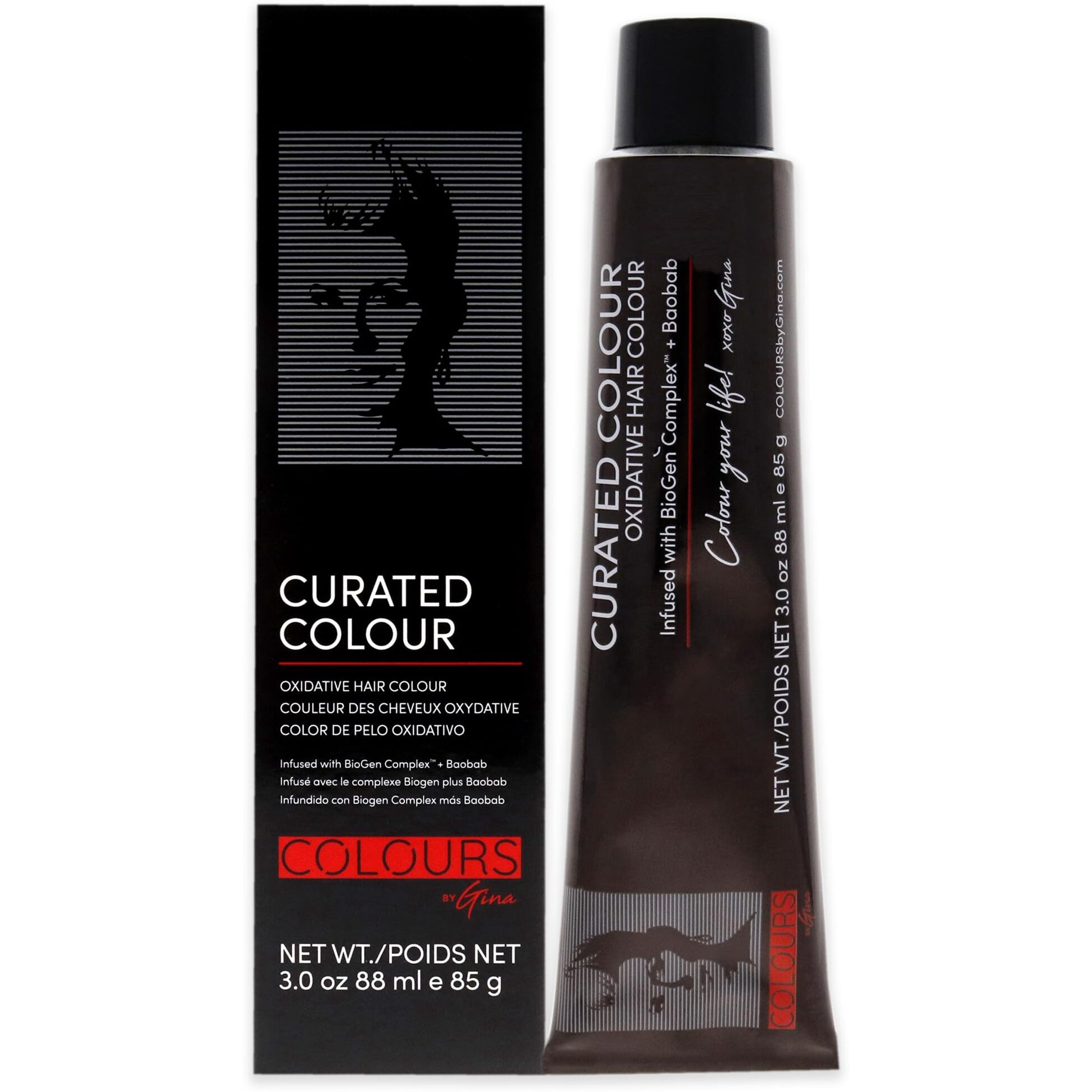 Curated Colour - 0.1 Cool blue Toner by Colours By Gina for Unisex - 3 oz Hair Color
