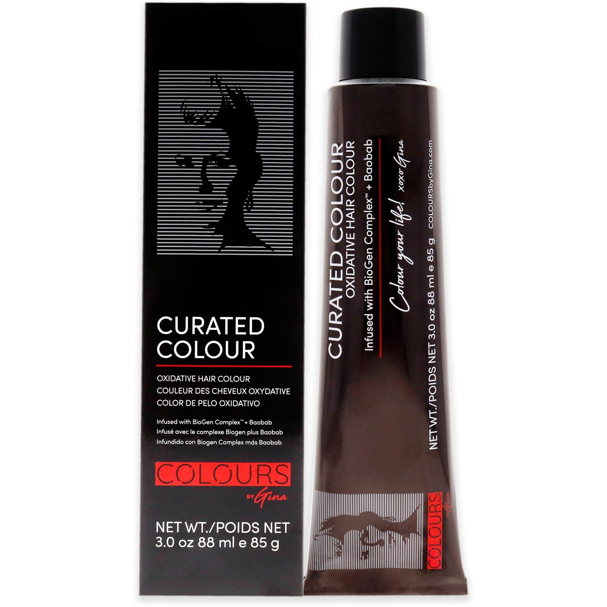 Curated Colour - 11.32-11GV High Lift Beige Blonde by Colours By Gina for Unisex - 3 oz Hair Color