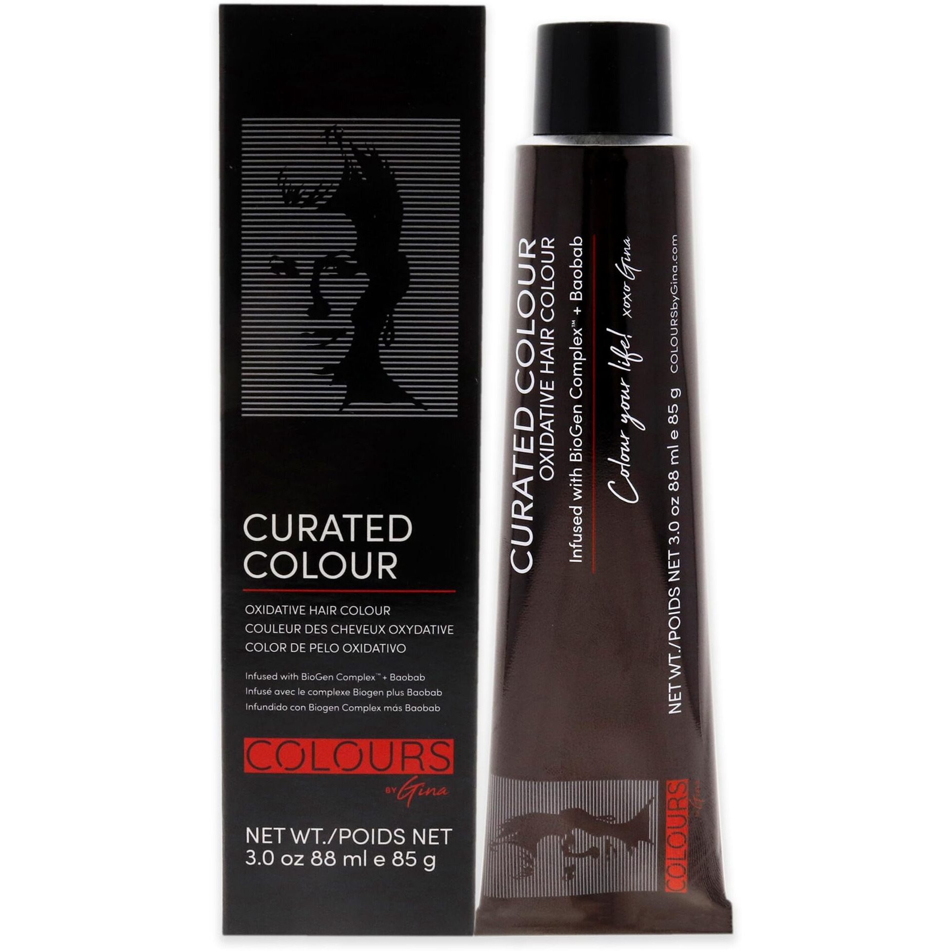 Curated Colour - 0.33-GG Pure Gold Mixer by Colours By Gina for Unisex - 3 oz Hair Color