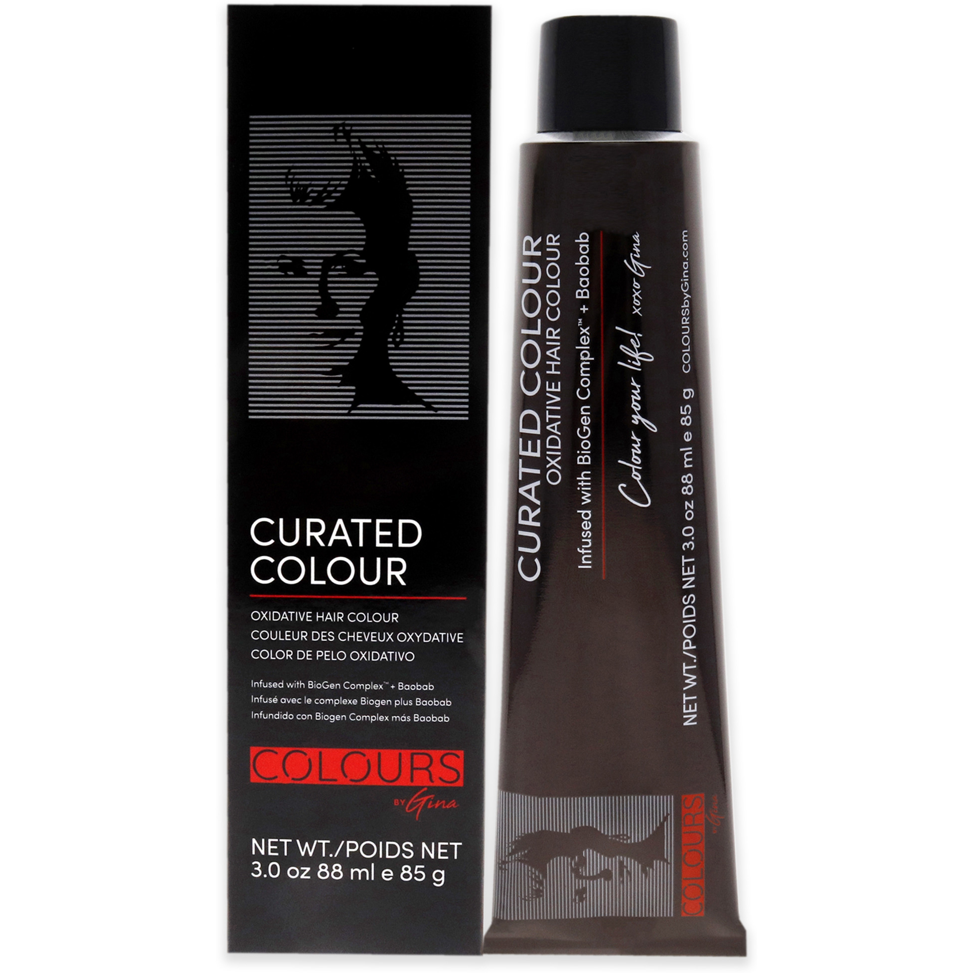 Curated Colour - 0.22-VV Pure Violet Mixer by Colours By Gina for Unisex - 3 oz Hair Color
