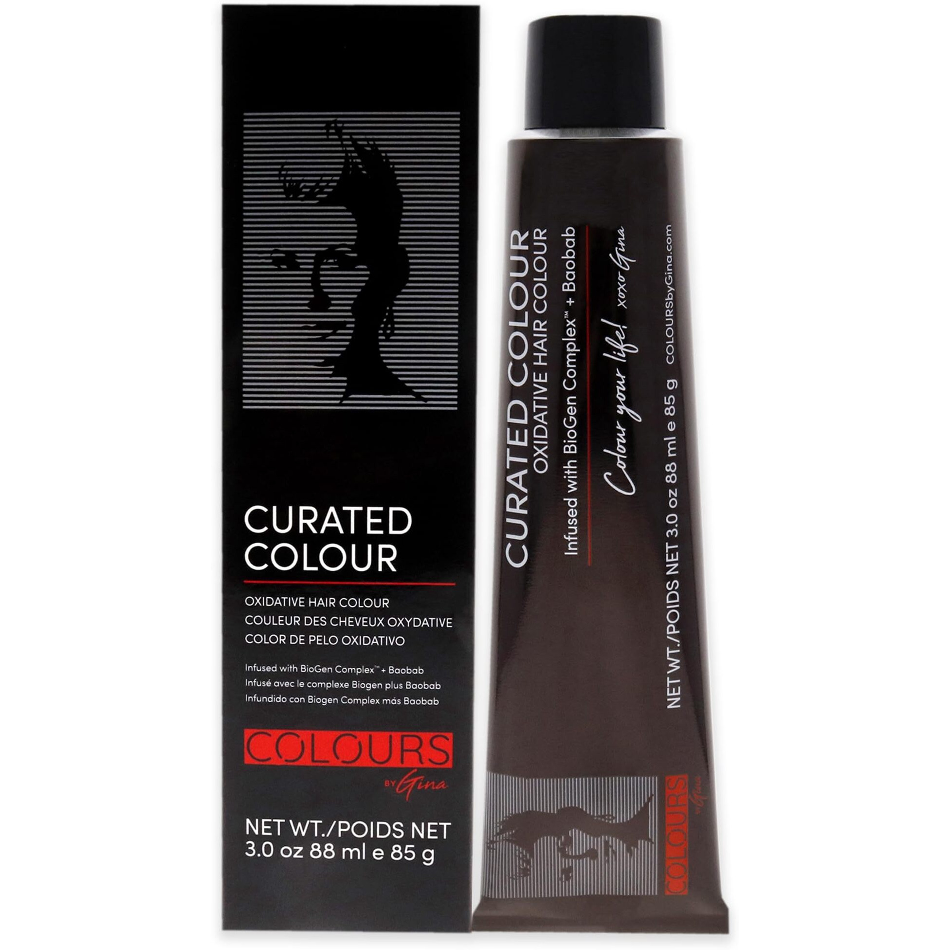 Curated Colour - 0.22-VV Pure Violet Mixer by Colours By Gina for Unisex - 3 oz Hair Color