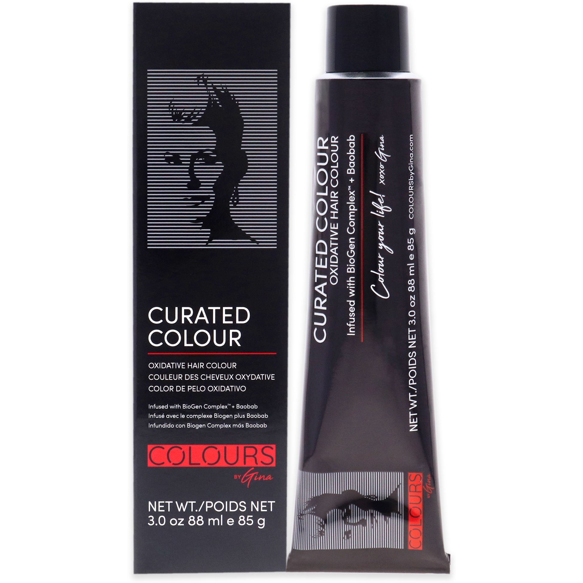 Curated Colour - 11.0-11N High Lift Natural Blonde by Colours By Gina for Unisex - 3 oz Hair Color