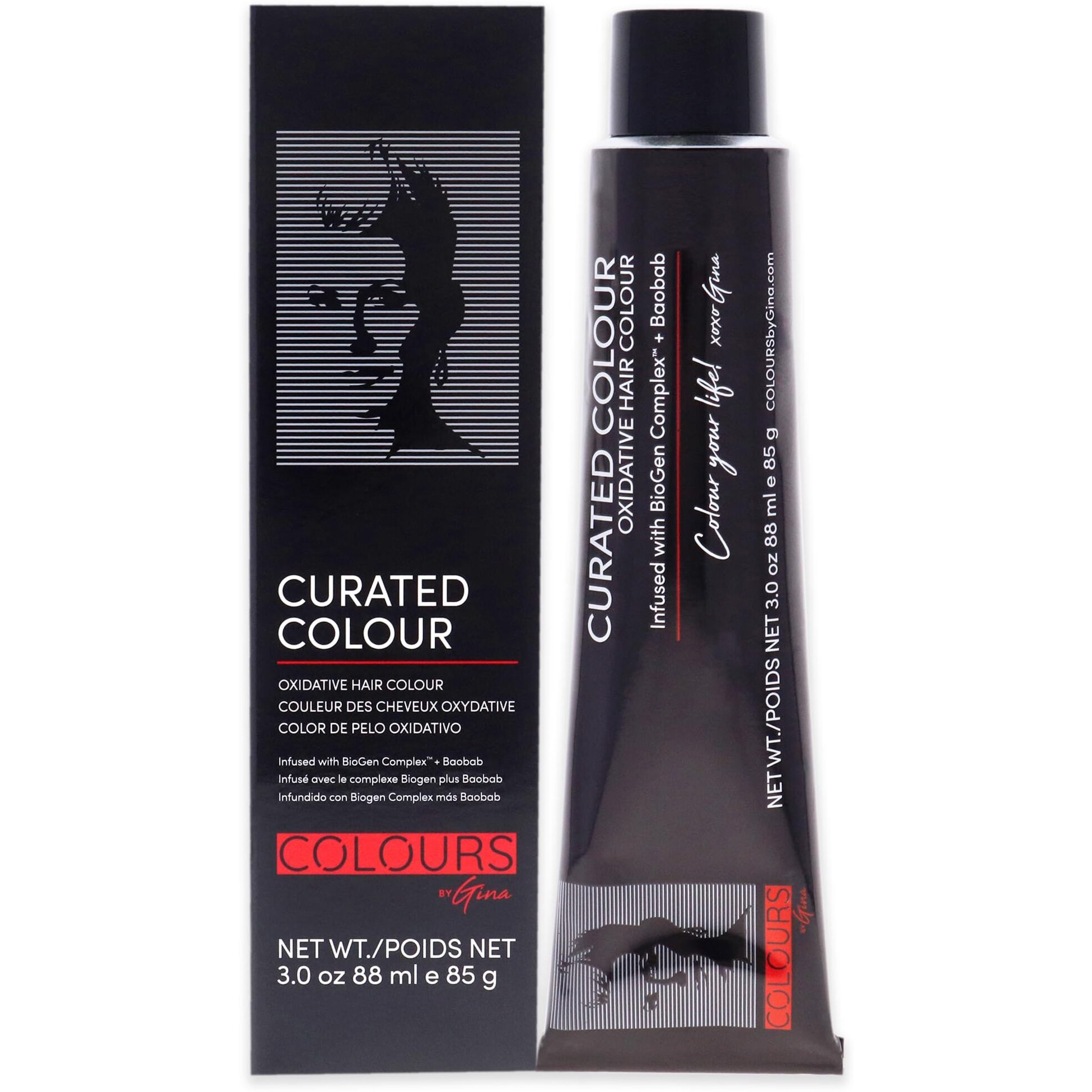 Curated Colour - 11.0-11N High Lift Natural Blonde by Colours By Gina for Unisex - 3 oz Hair Color