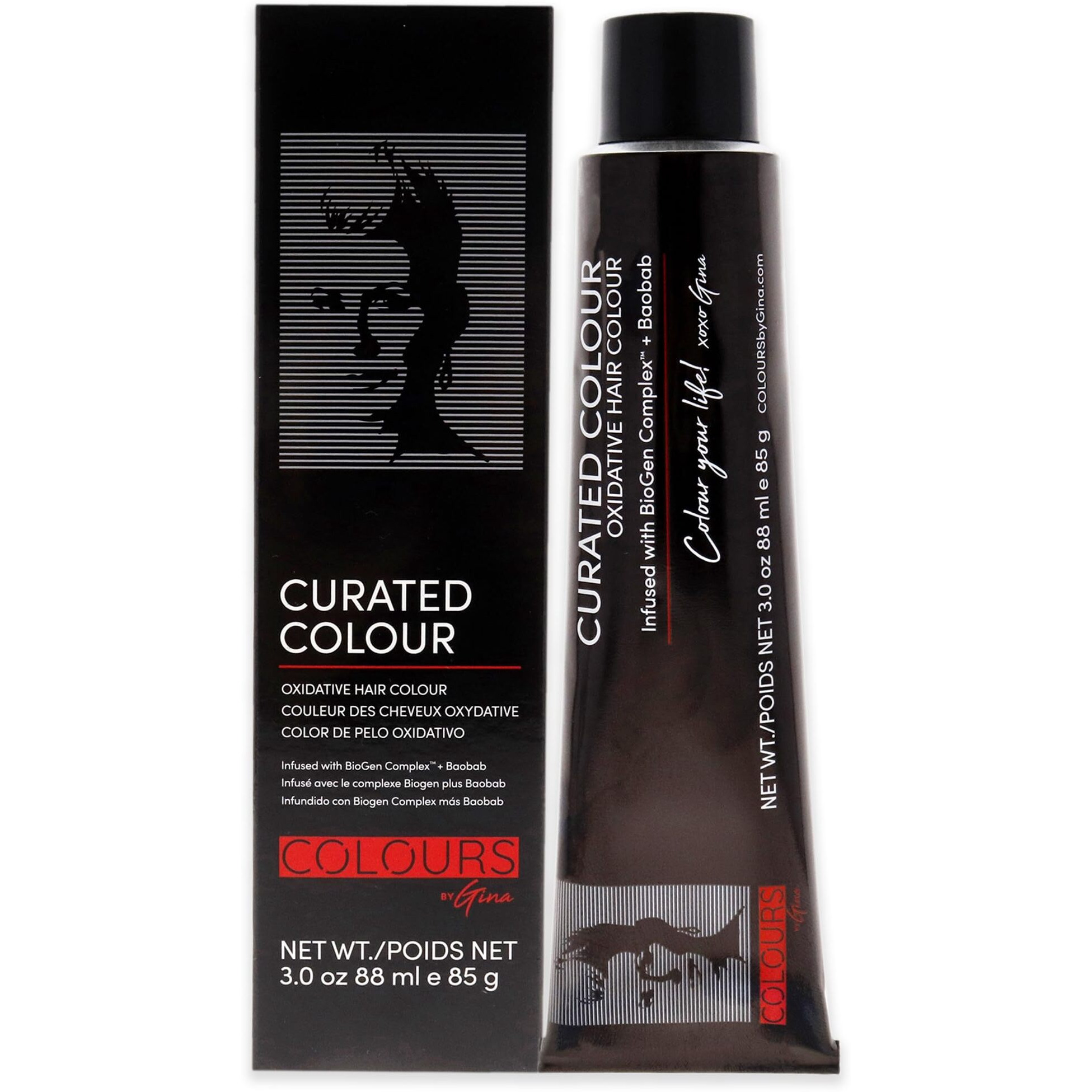 Curated Colour - 7.3-7G Golden Blonde by Colours By Gina for Unisex - 3 oz Hair Color