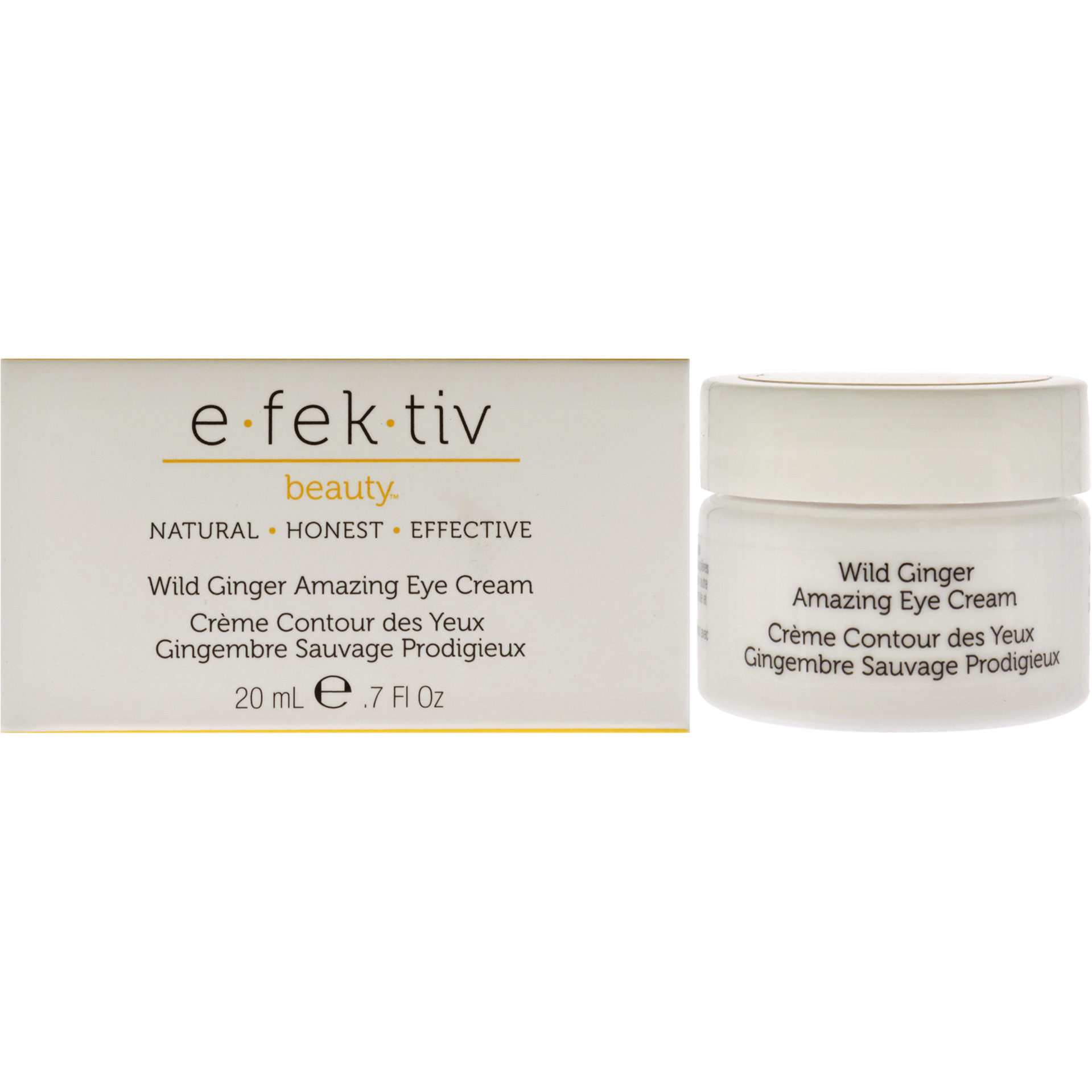 Wild Ginger Amazing Eye Cream by e.fek.tiv for Unisex - 0.7 oz Cream