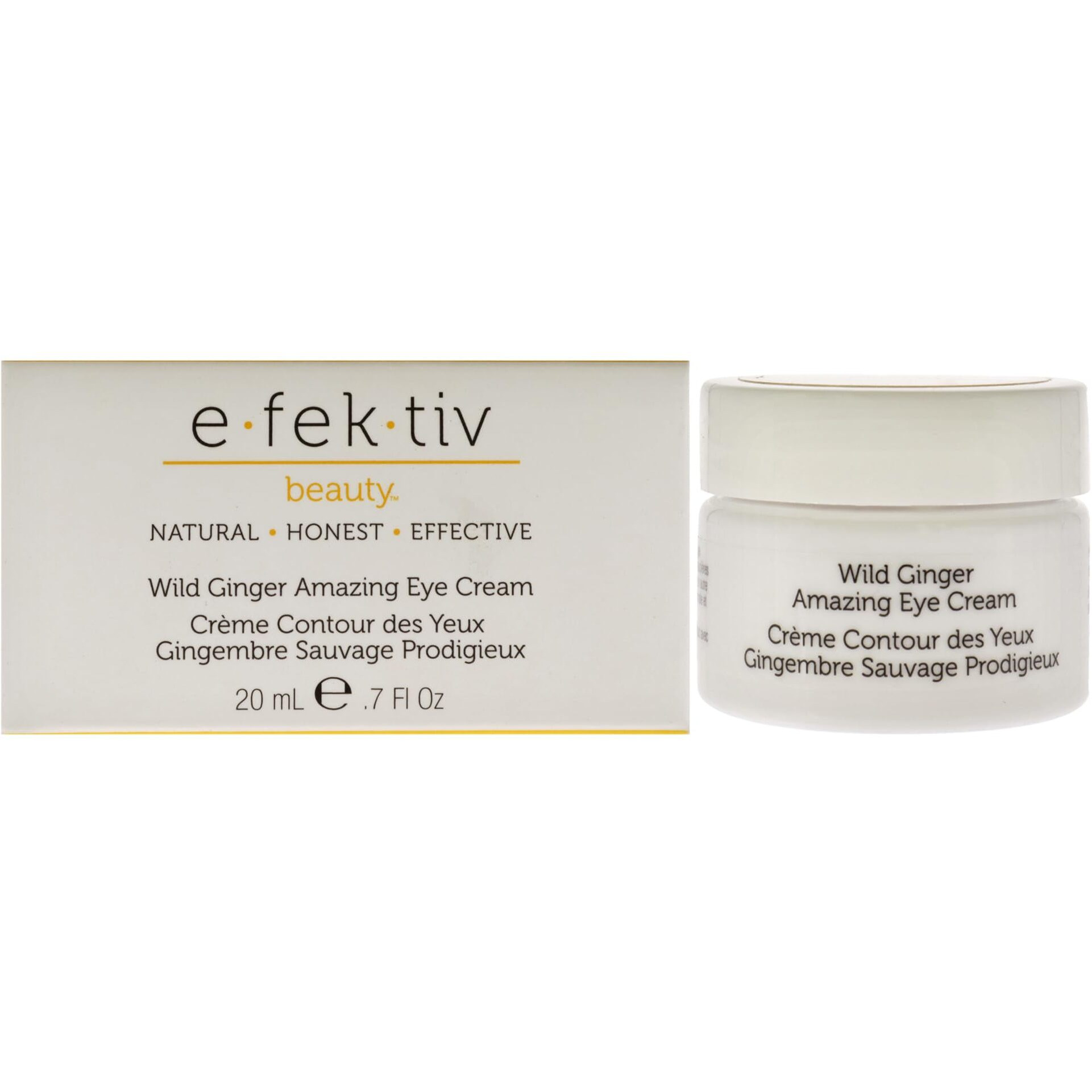Wild Ginger Amazing Eye Cream by e.fek.tiv for Unisex - 0.7 oz Cream