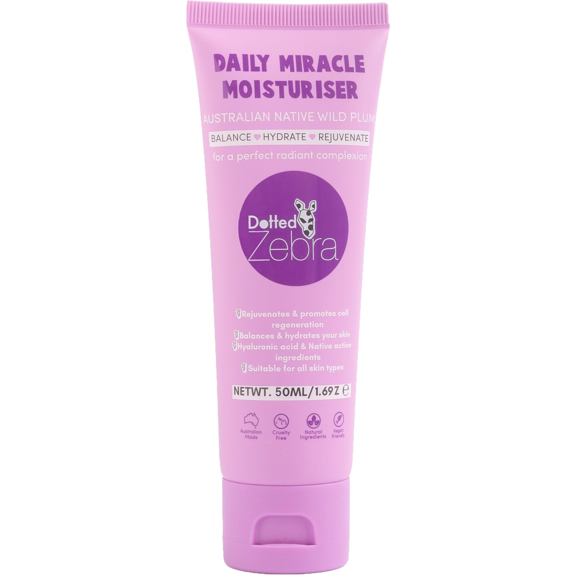 Daily Miracle Moisturizer by Dotted Zebra for Women - 1.69 oz Moisturizer