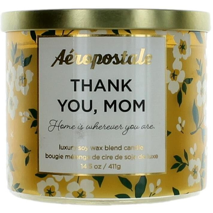 Aeropostale 14.5 oz Soy Wax Blend 3 Wick Candle - Thank You Mom