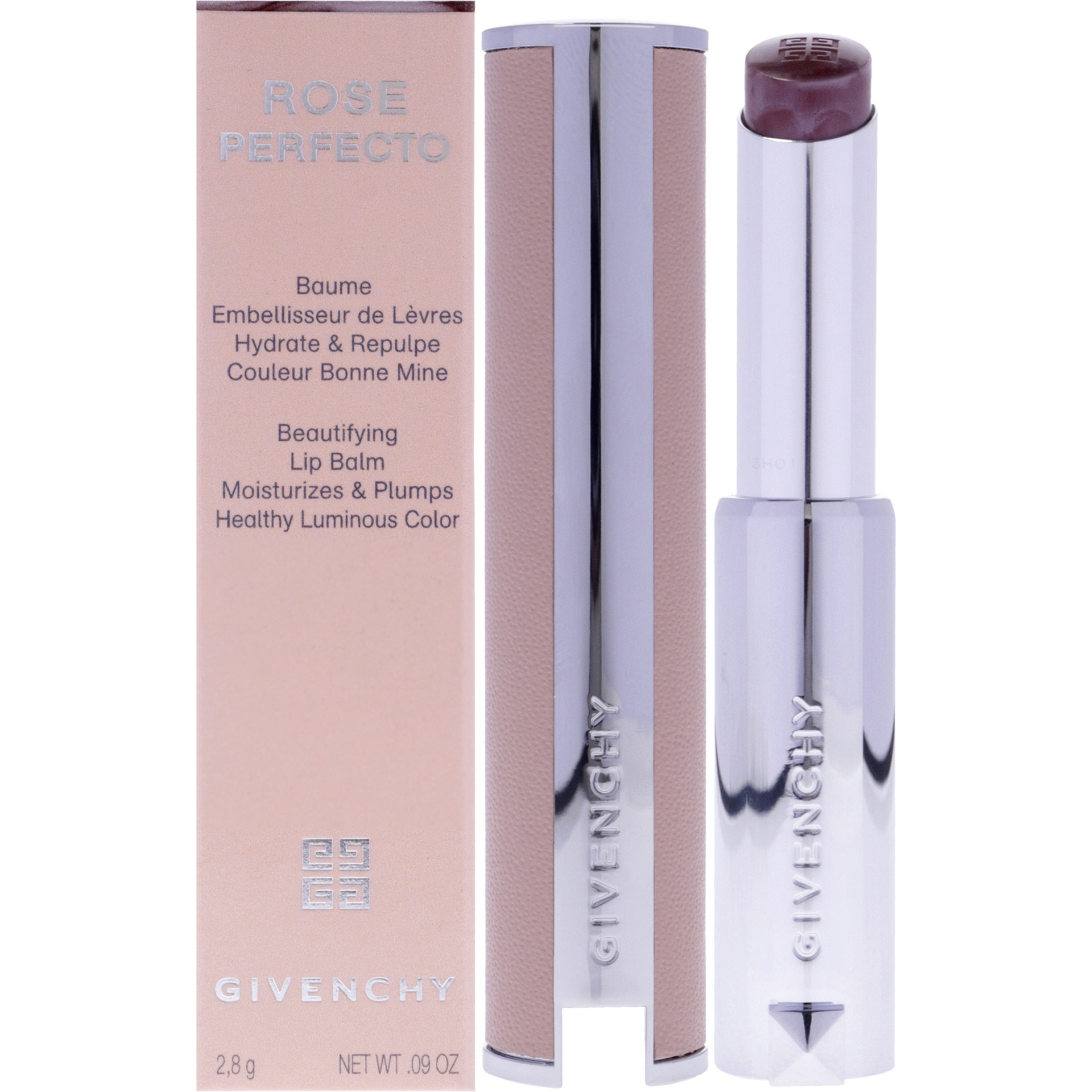 Rose Perfecto Beautifying Lip Balm - 117 Chilling Brown by Givenchy for Women - 0.09 oz Lip Balm