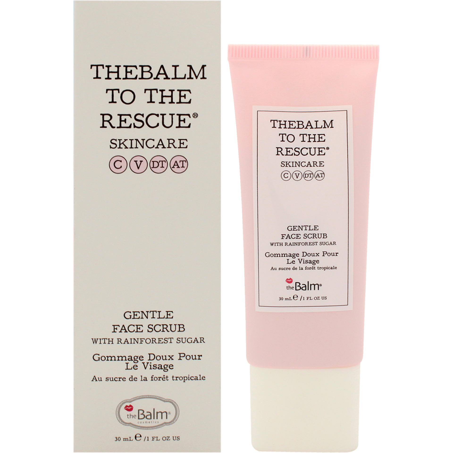 To The Rescue Gentle Face Scrub by the Balm for Women - 1 oz Scrub