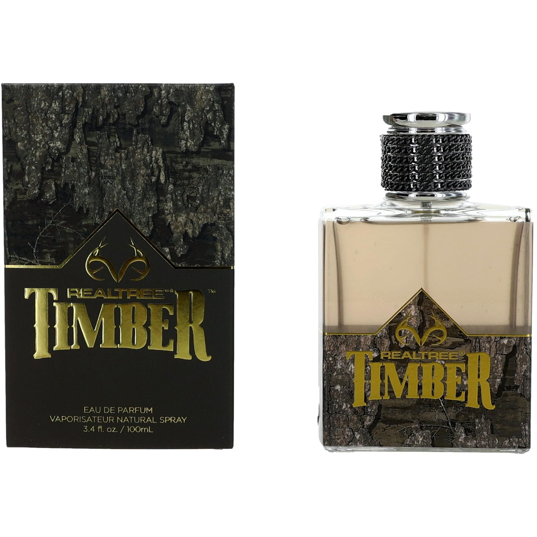 Realtree Timber by Realtree, 3.4 oz Eau de Parfum Spray for Men