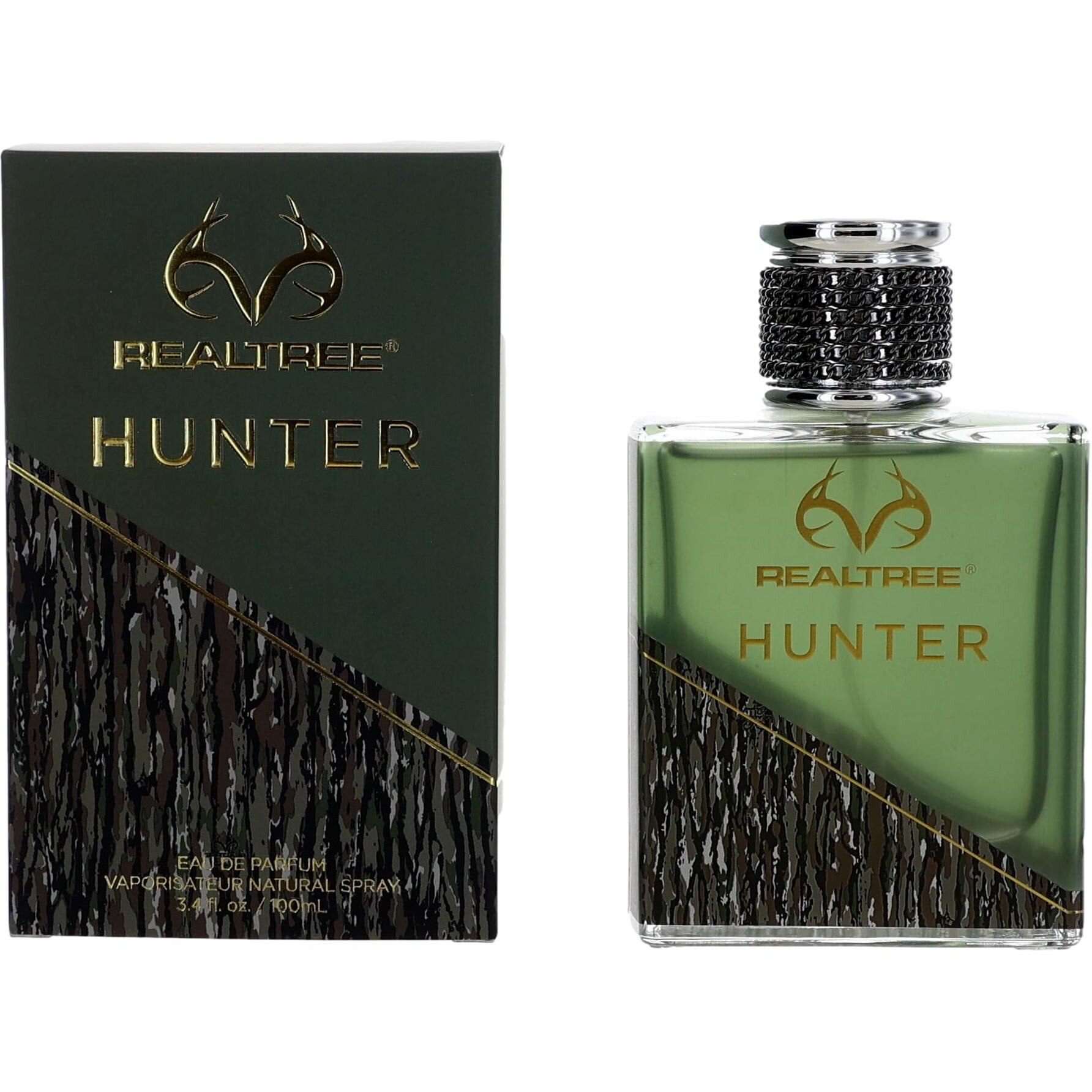 Realtree Hunter by Realtree, 3.4 oz Eau de Parfum Spray for Men