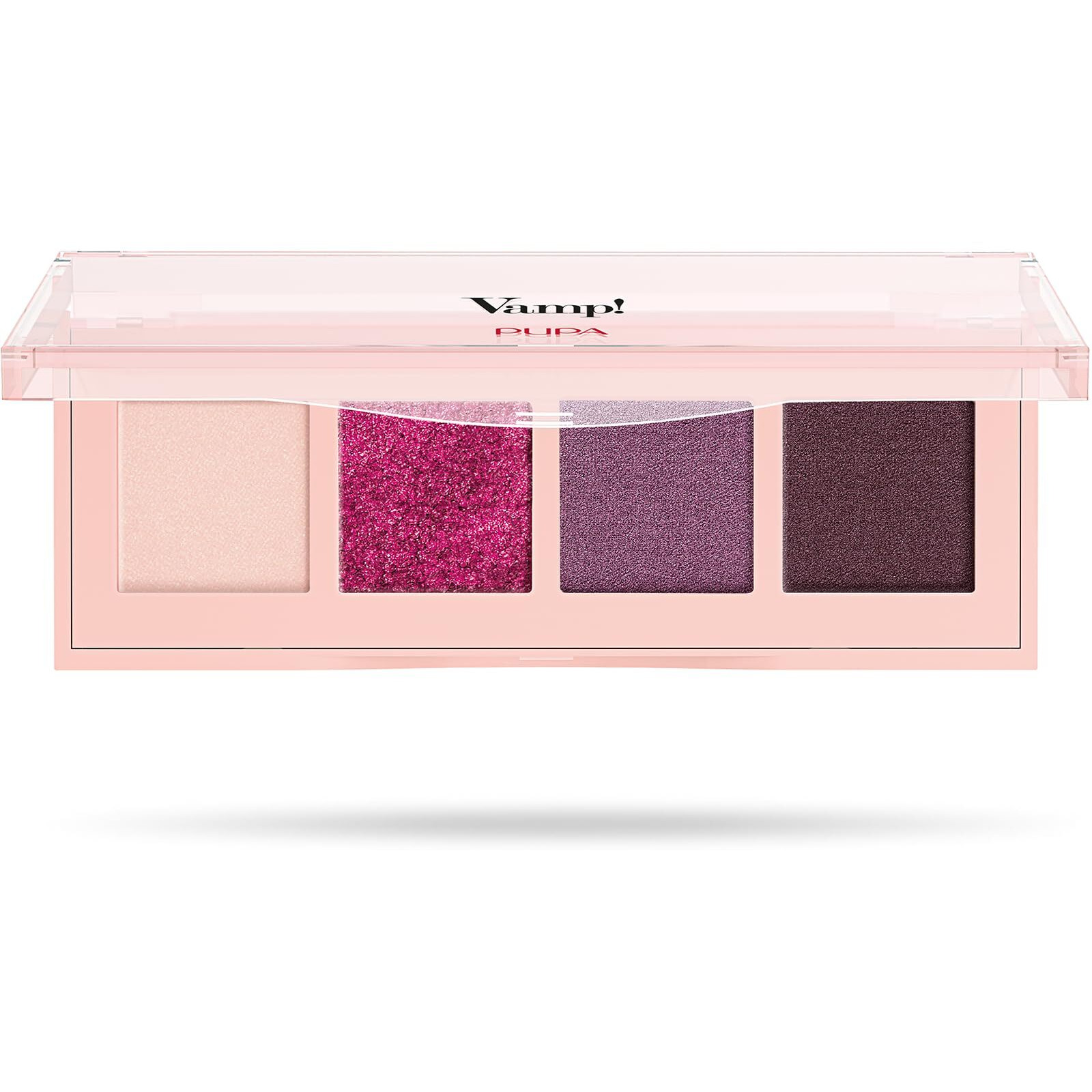 Vamp 4 Eyeshadow Palette - 004 Vibrant Plum by Pupa Milano for Women - 0.183 oz Eye Shadow