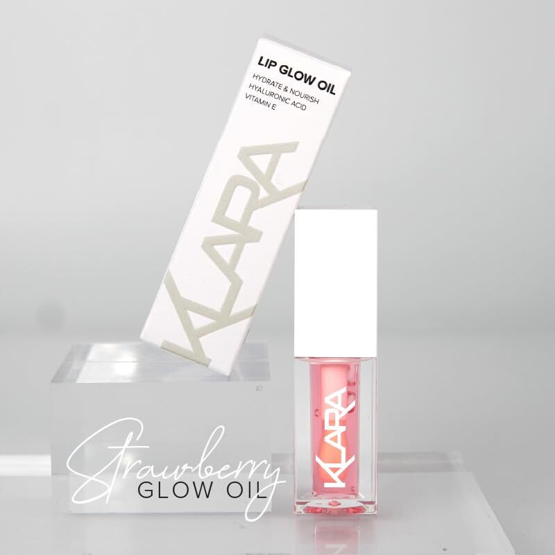 Lip Glow Oil - Coconut by Klara for Women - 0.2 oz Oil