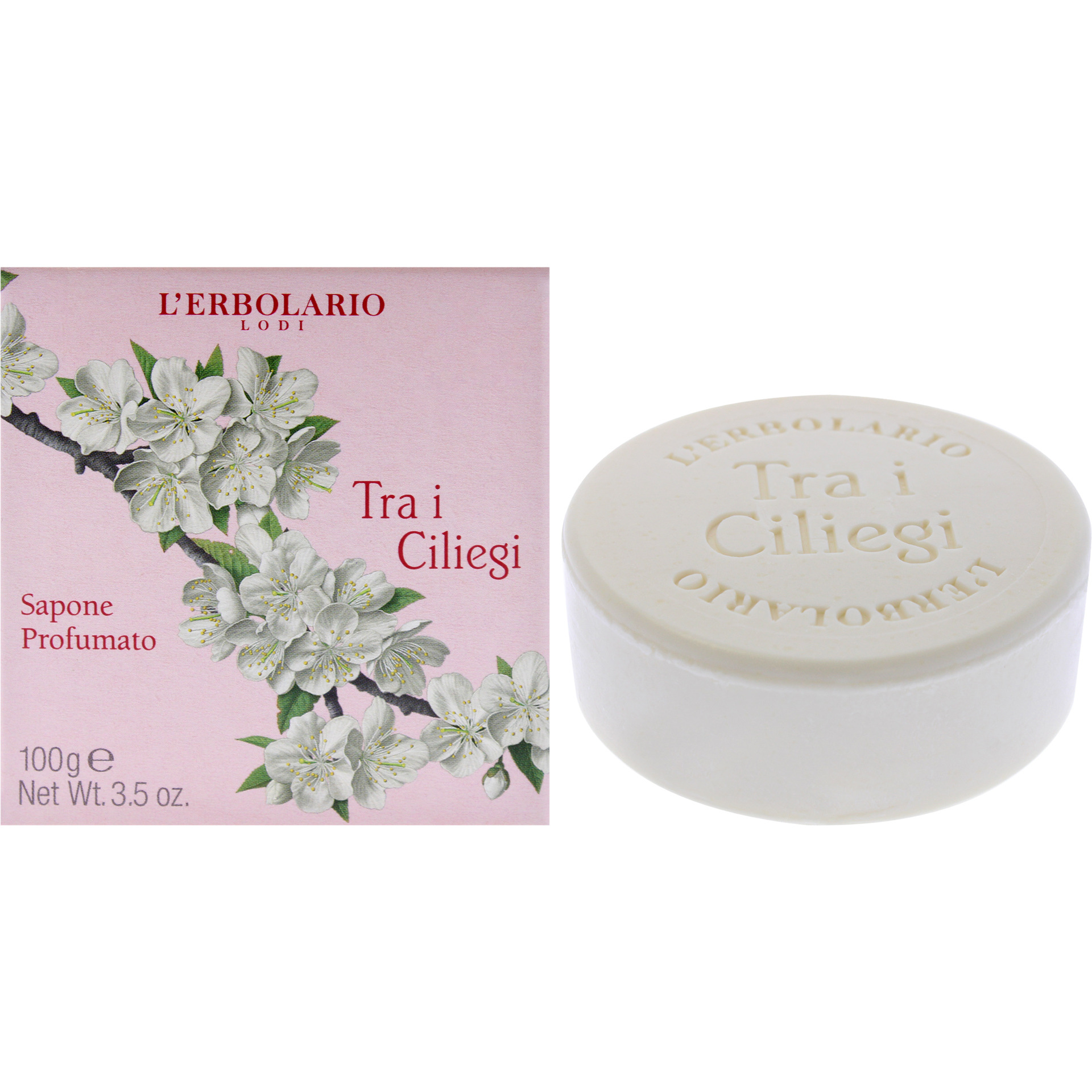 Perfumed Soap - Tra I Ciliegi by LErbolario for Unisex - 3.5 oz Soap