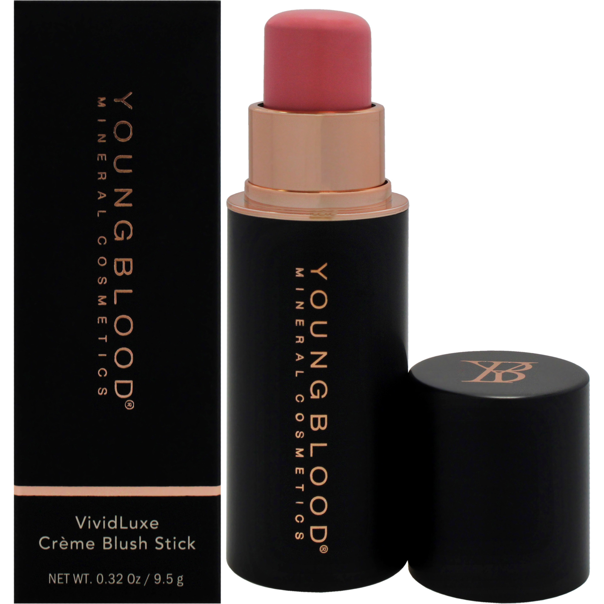 VividLuxe Creme Blush Stick - Parfait by Youngblood for Women - 0.32 oz Blush