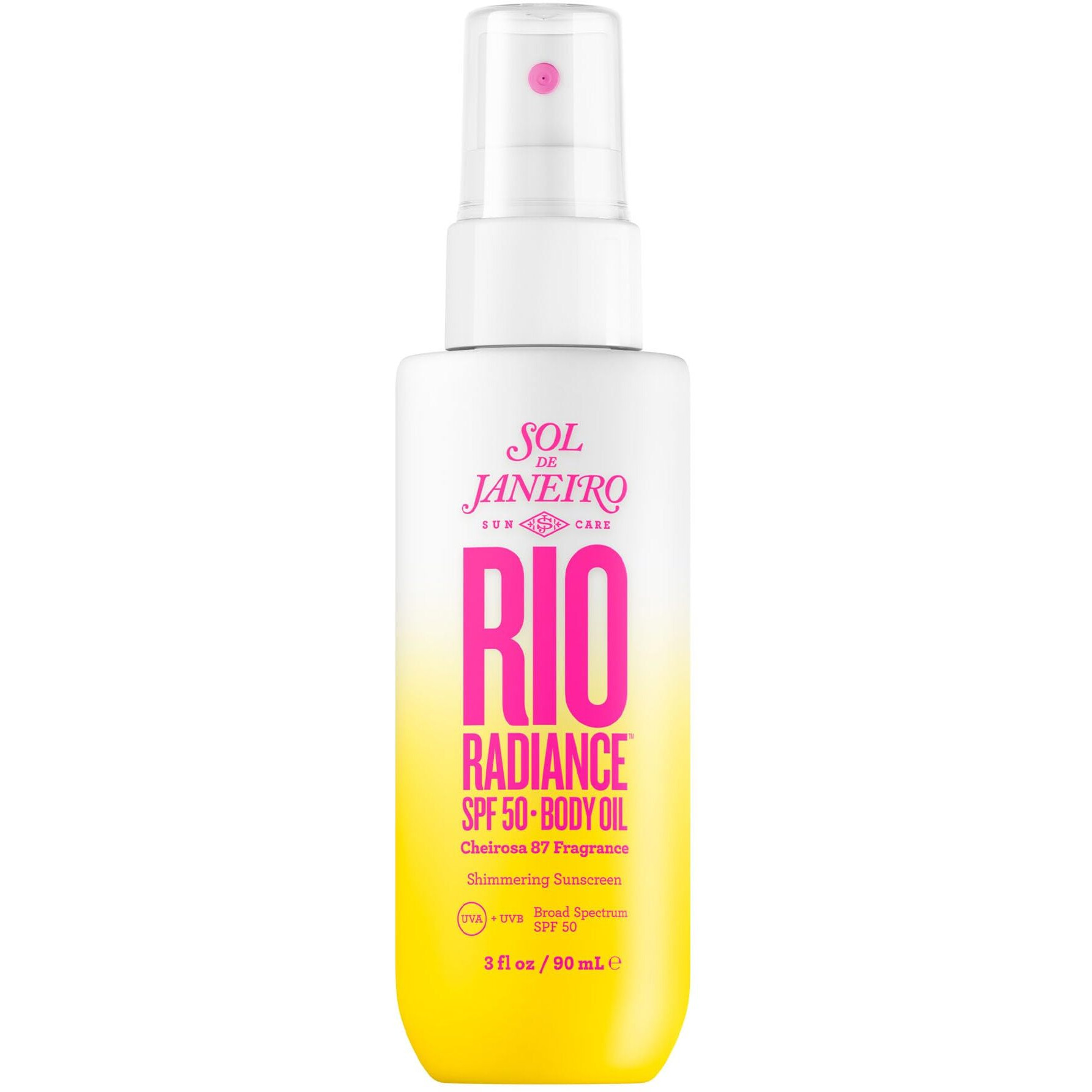 Rio Radiance SPF 50 Body Oil by Sol de Janeiro for Unisex - 3 oz Oil