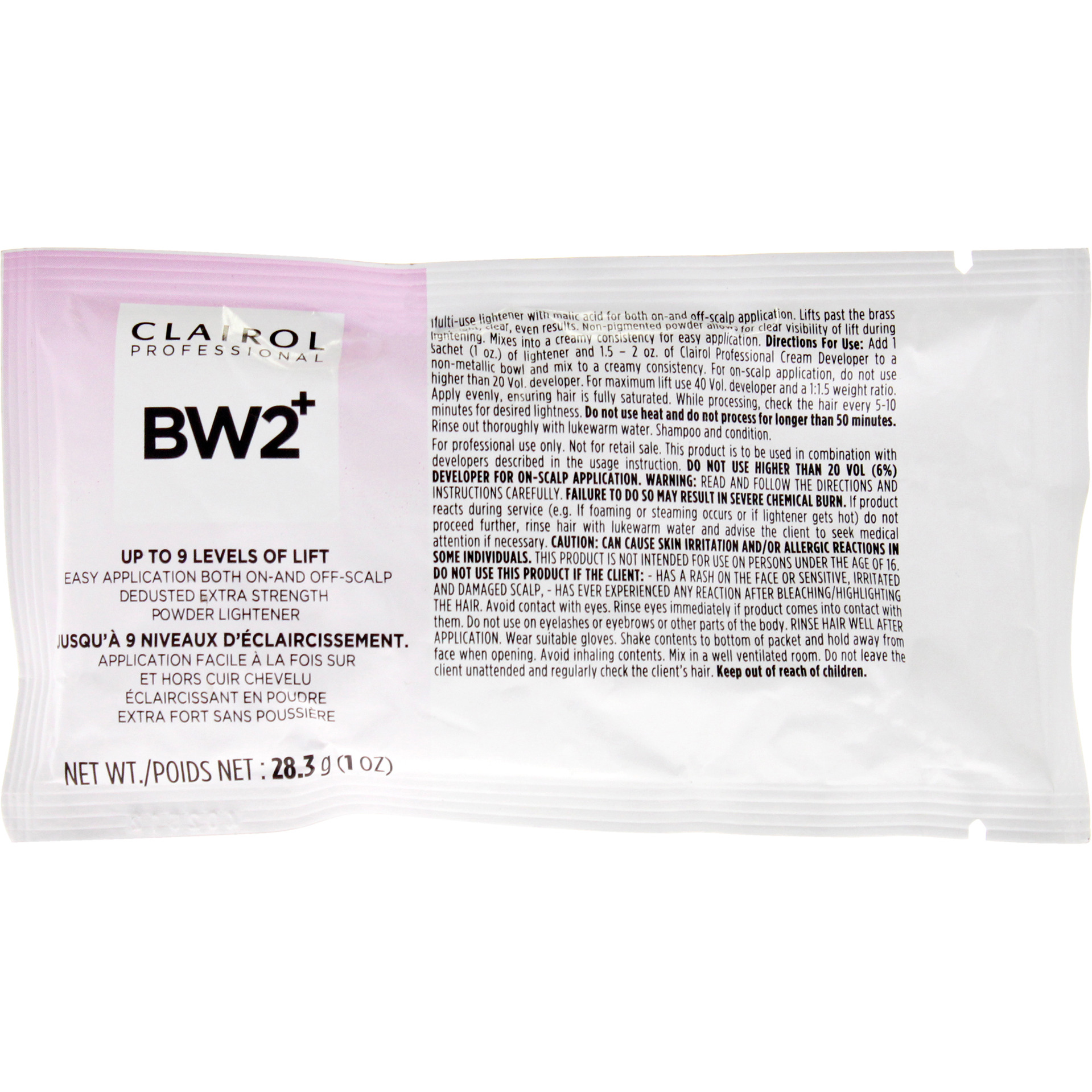 Professional Basic White 2 Powder Lighteners by Clairol for Unisex - 1 oz Lightener