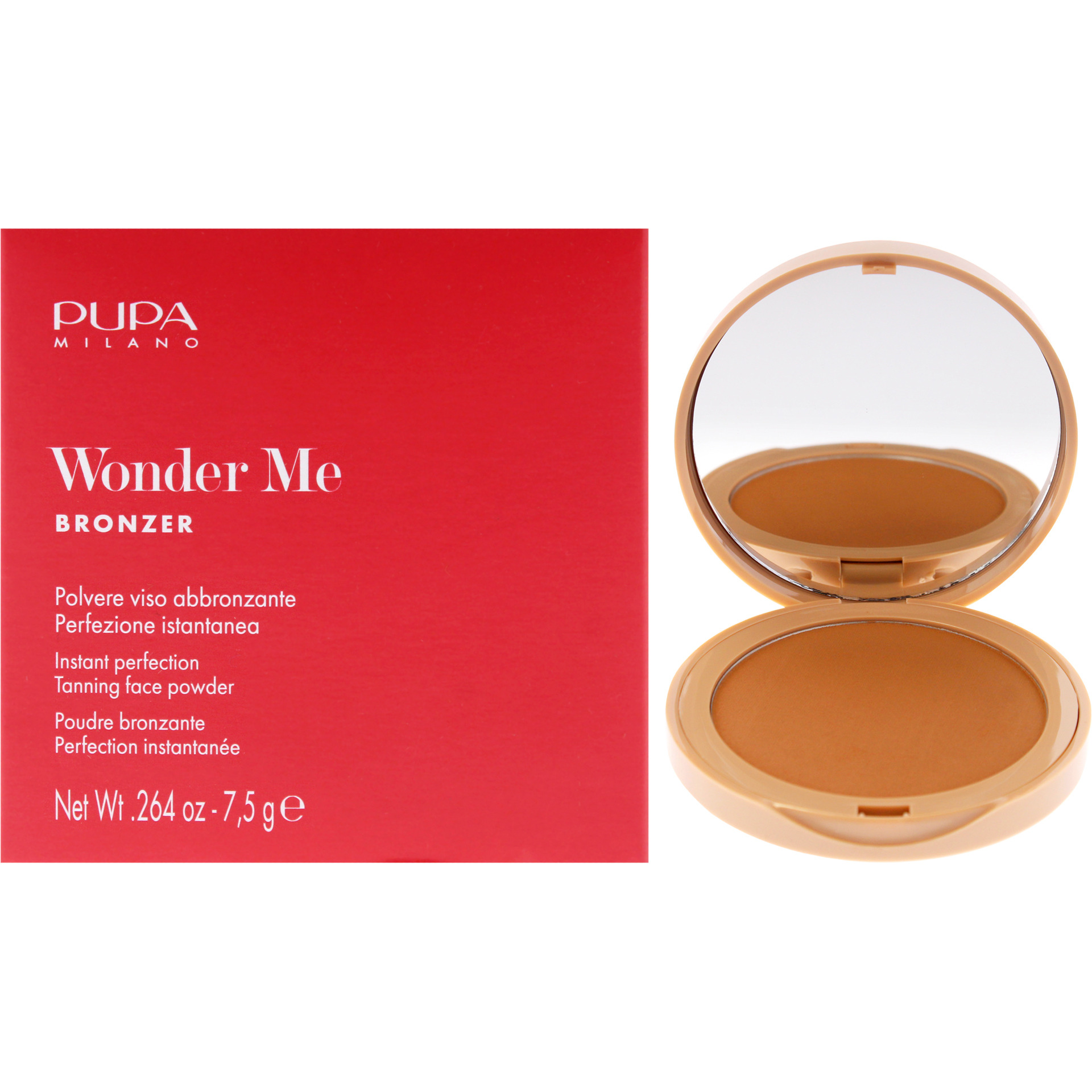 Wonder Me Bronzer - 004 Dark Warm by Pupa Milano for Women - 0.264 oz Bronzer