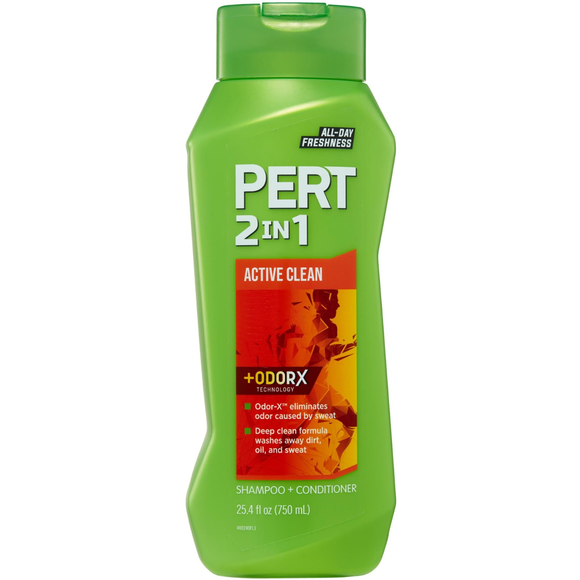 2 in 1 Active Clean Shampoo and Conditioner by Pert for Unisex - 25.4 oz Shampoo and Conditioner