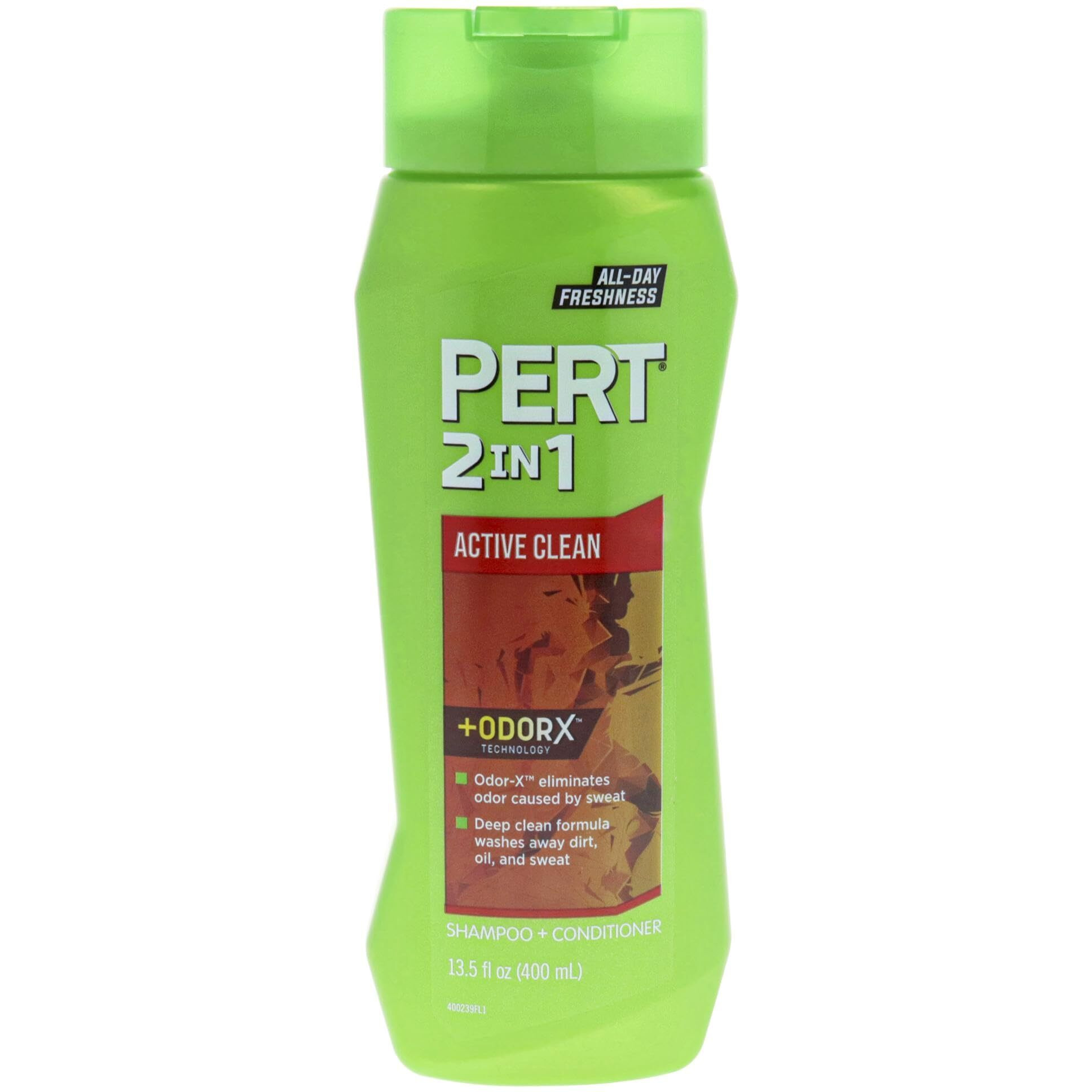 2 in 1 Active Clean Shampoo and Conditioner by Pert for Unisex - 13.5 oz Shampoo and Conditioner