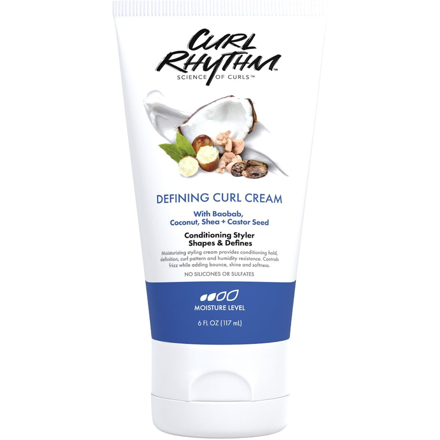 Defining Curl Cream by Curl Rhythm for Women - 6 oz Cream