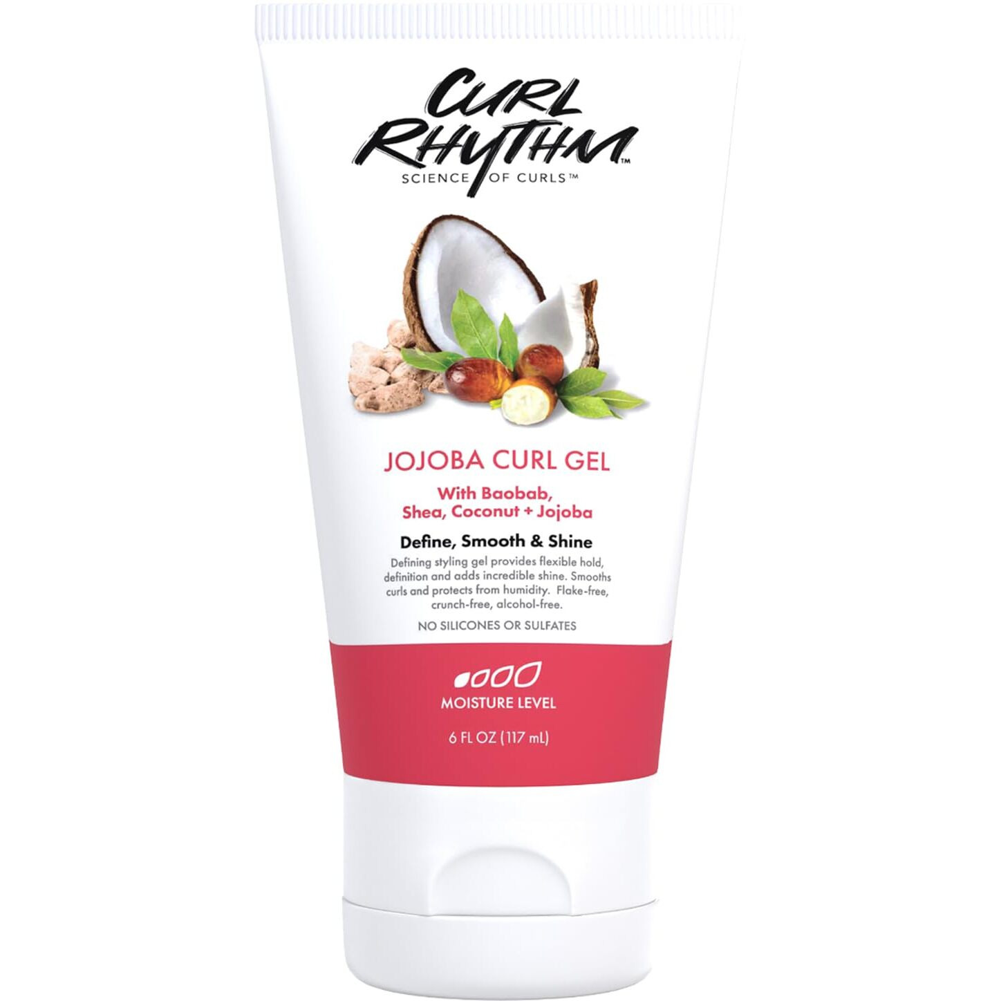 Jojoba Curl Gel by Curl Rhythm for Women - 6 oz Gel