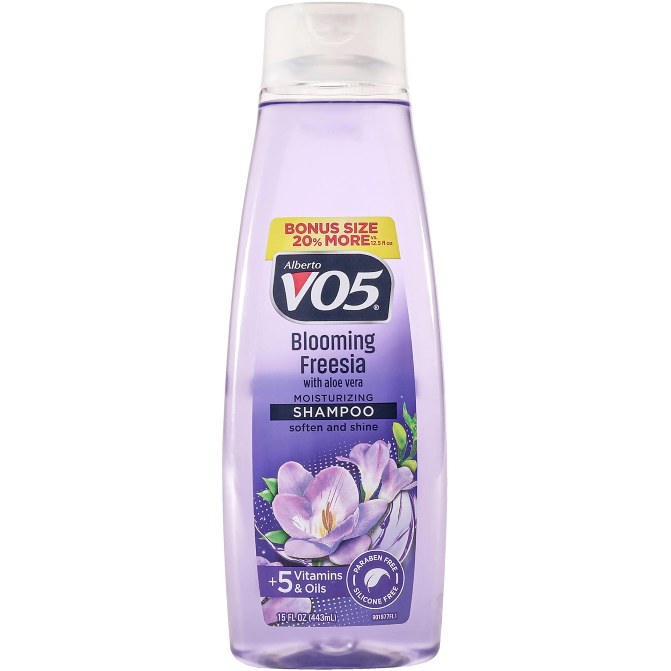 Moisturizing Blooming Freesia Shampoo by Alberto VO5 for Unisex - 15 oz Shampoo