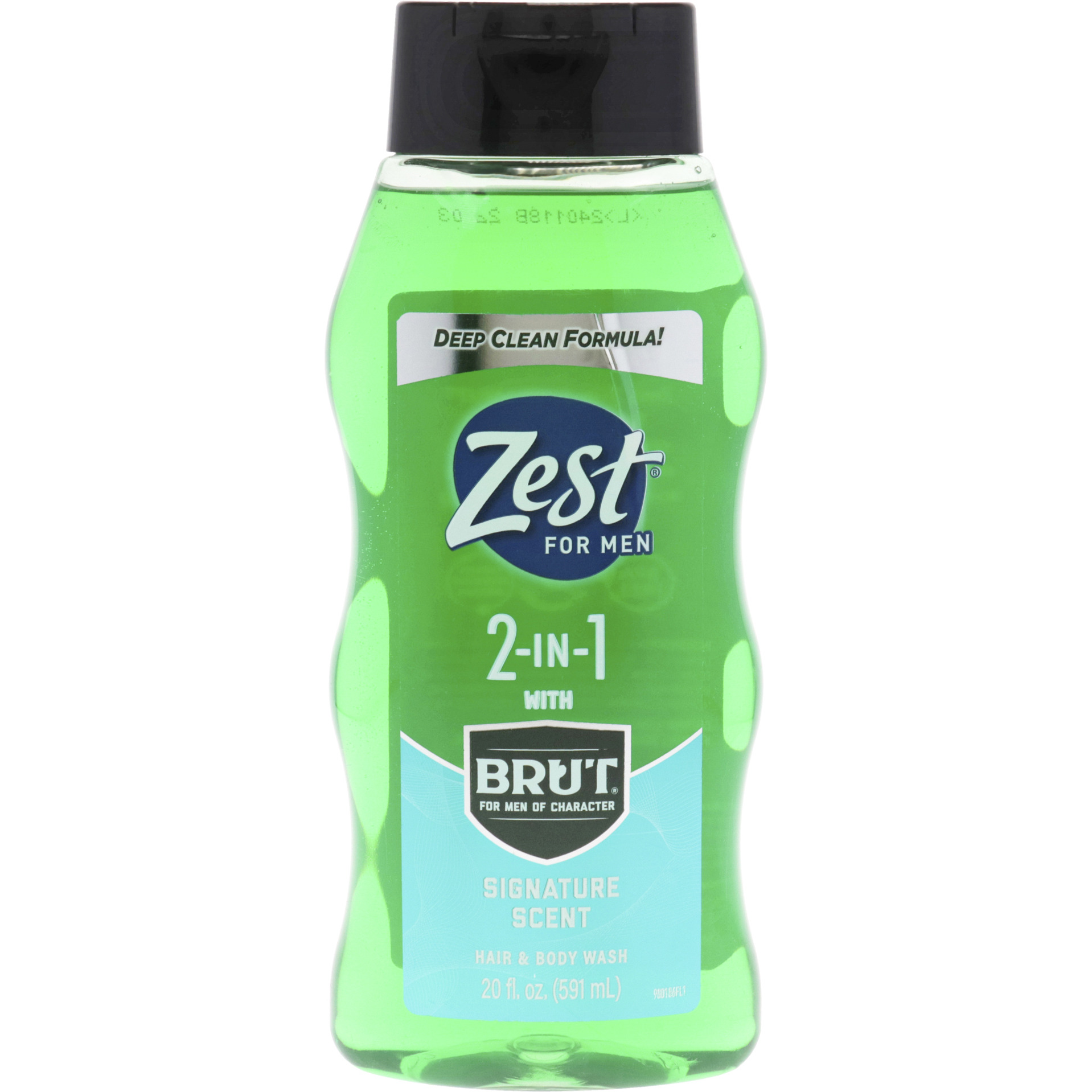 2-in-1 Hair and Body Wash - Signature Scent by Zest for Men - 20 oz Body Wash