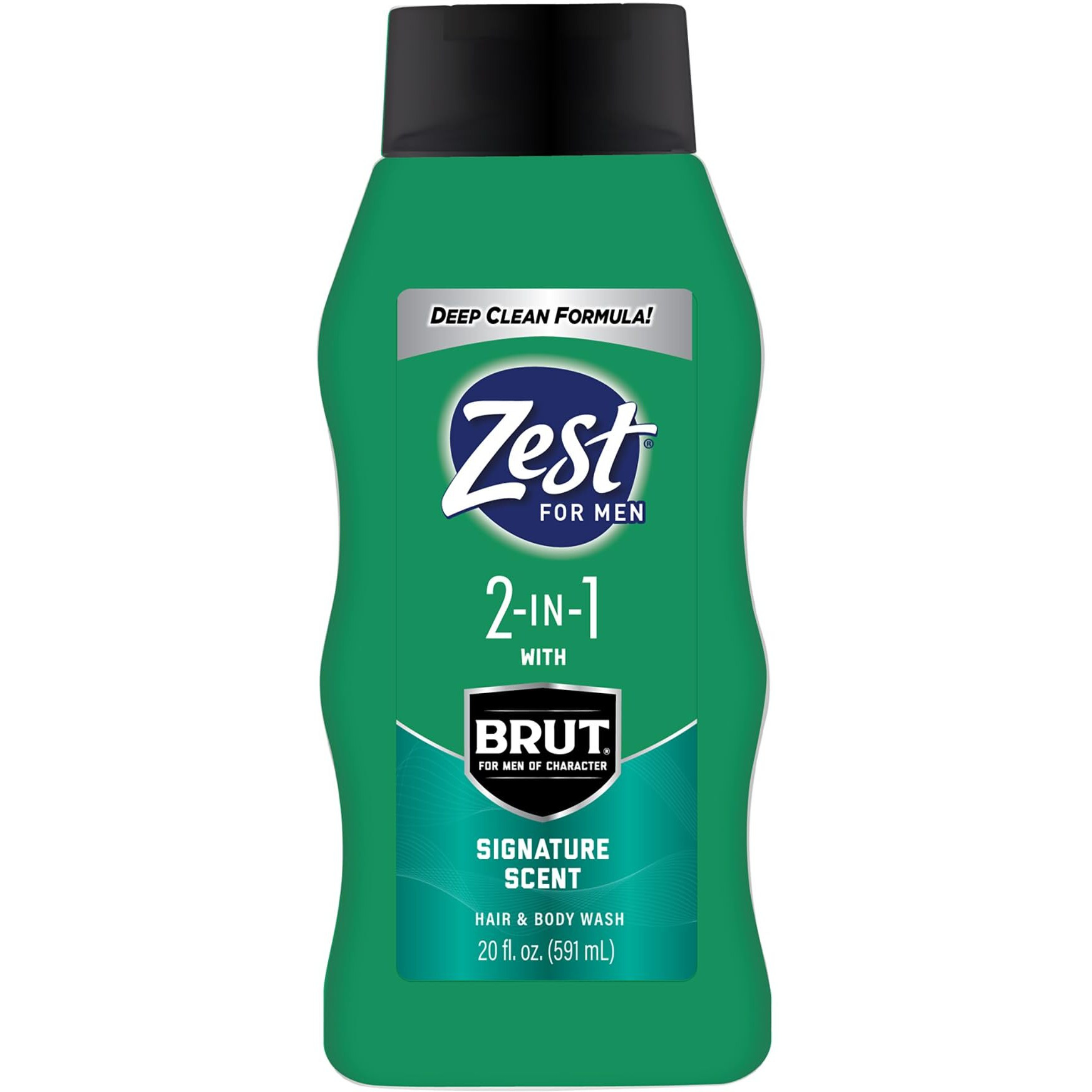 2-in-1 Hair and Body Wash - Signature Scent by Zest for Men - 20 oz Body Wash