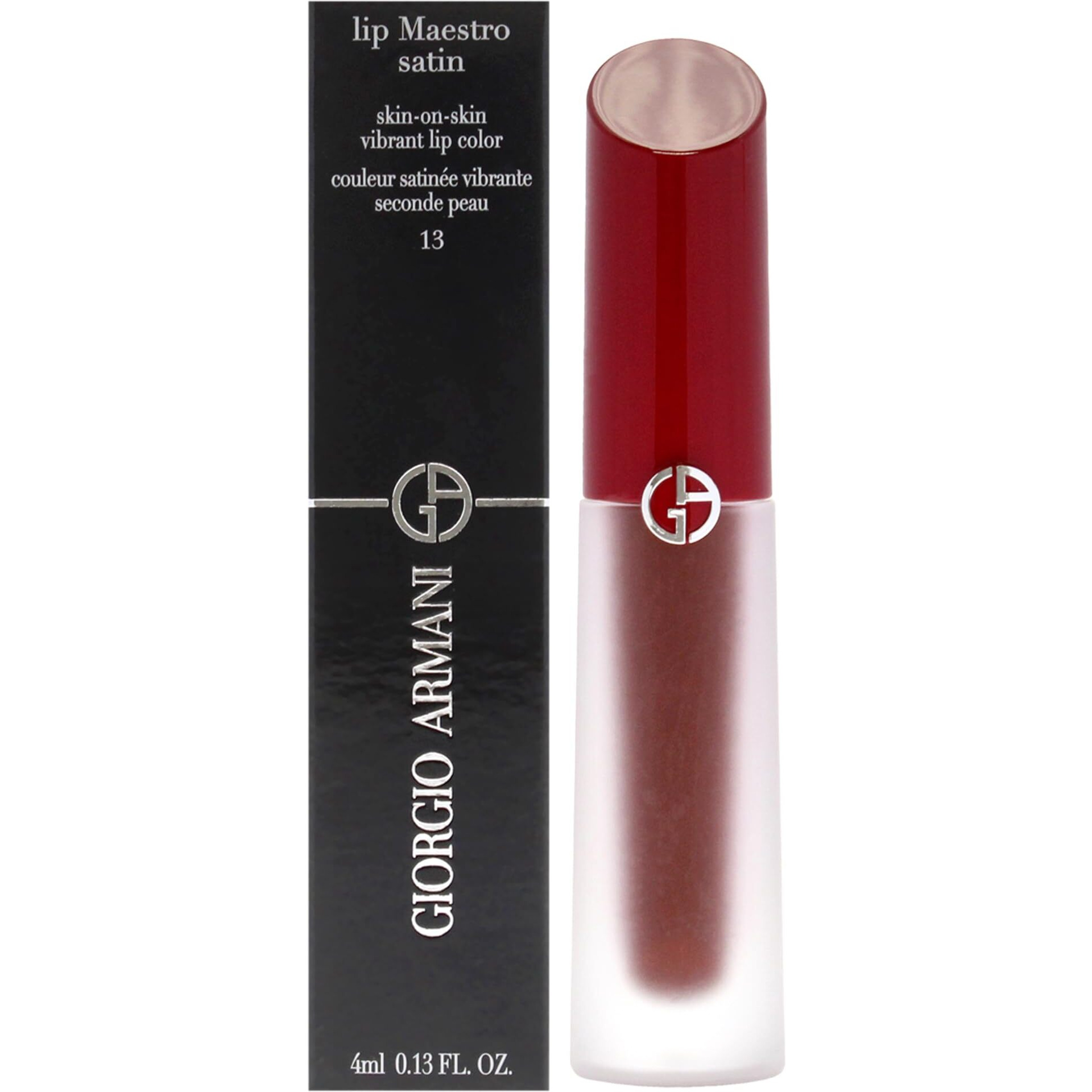 Lip Maestro Satin Lipstick - 13 Gala Night by Giorgio Armani for Women - 0.13 oz Lipstick